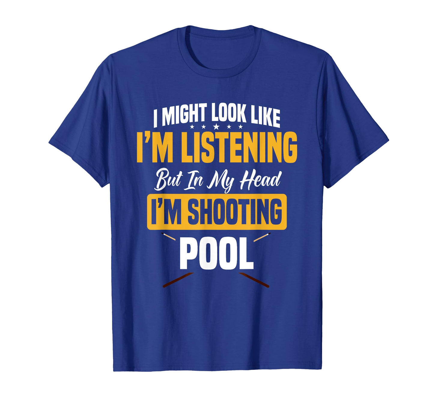 Billiards Player Pool Table Snooker Pyramid Billiard Stick T-Shirt
