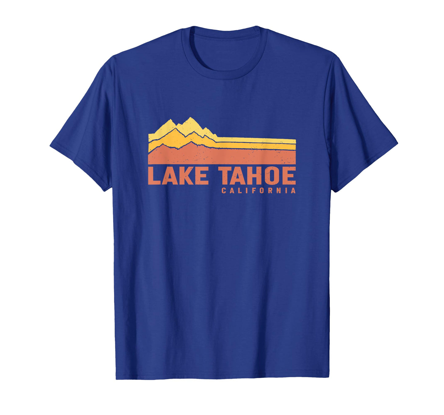 Lake Tahoe California Retro Mountains Graphic T-Shirt