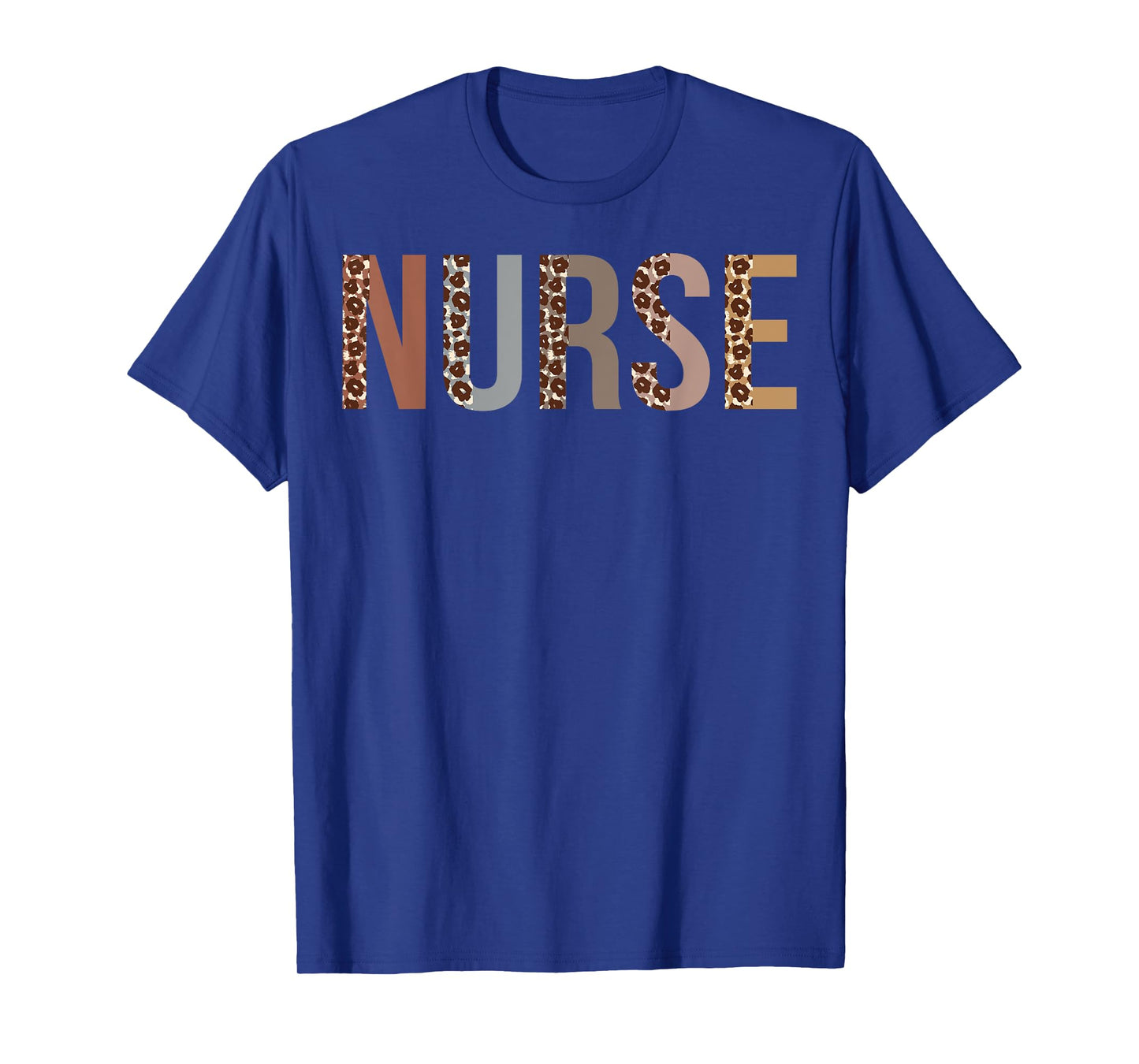 Leopard Nurse Day Appreciation Nurse Week For Women For Work T-Shirt