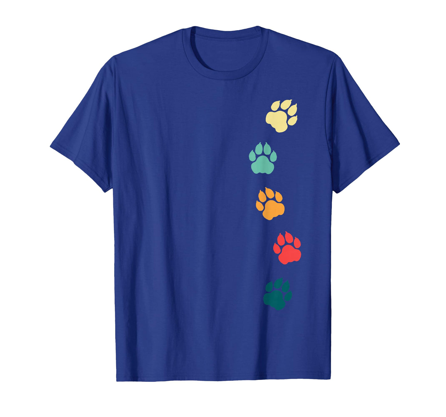 Lion Paw Print Cheetah Footprint Tiger Print Paw Leopard T-Shirt