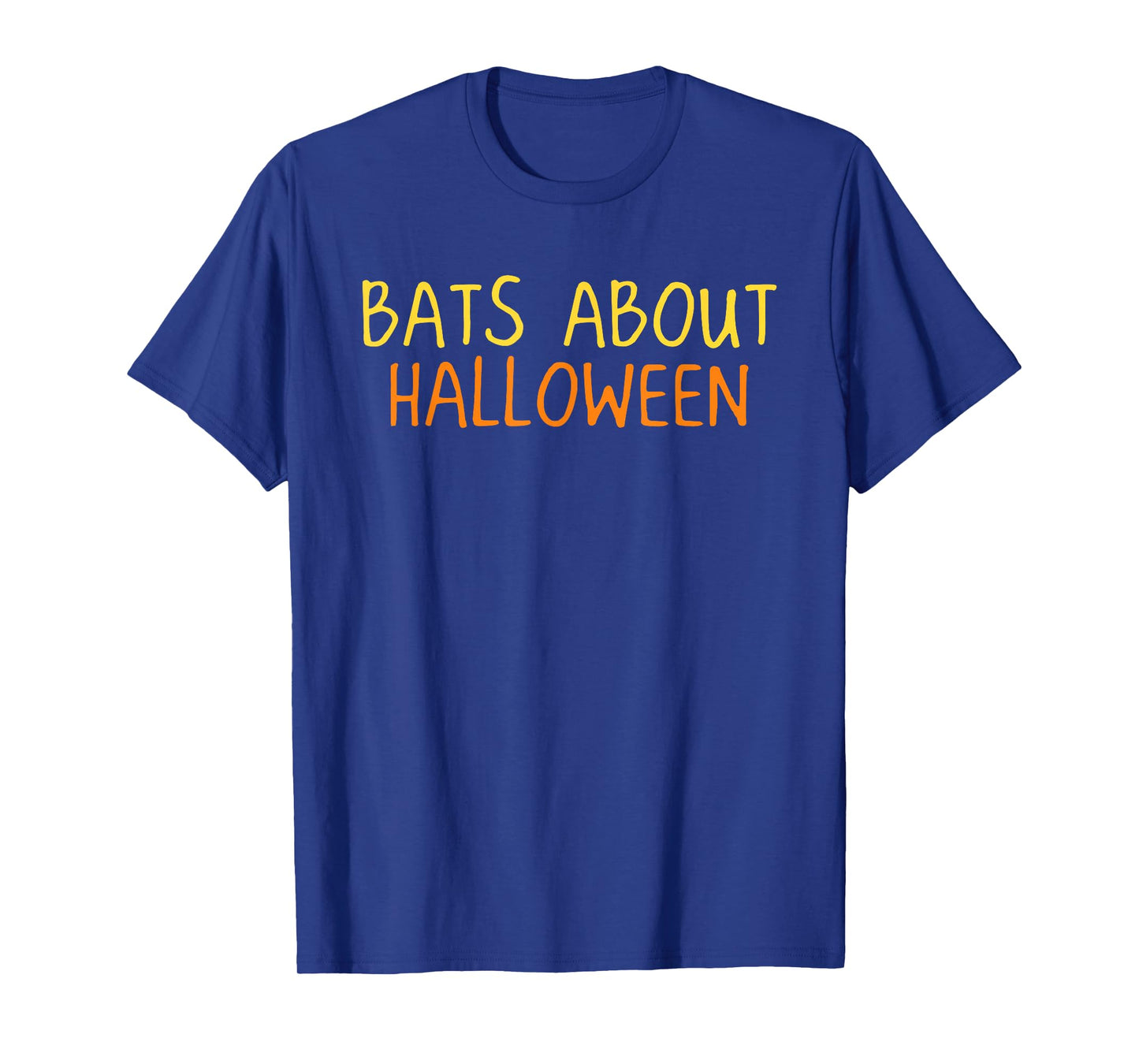 Bats About Halloween Funny Spooky Season Men Women Kids T-Shirt