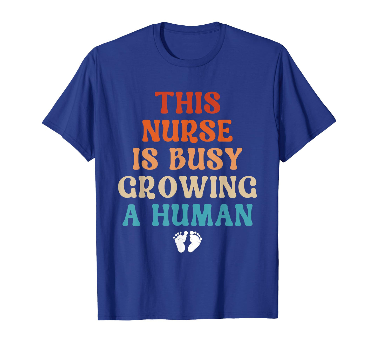 Pregnancy Nurse Announcement Idea Cute Pregnant Nurse T-Shirt
