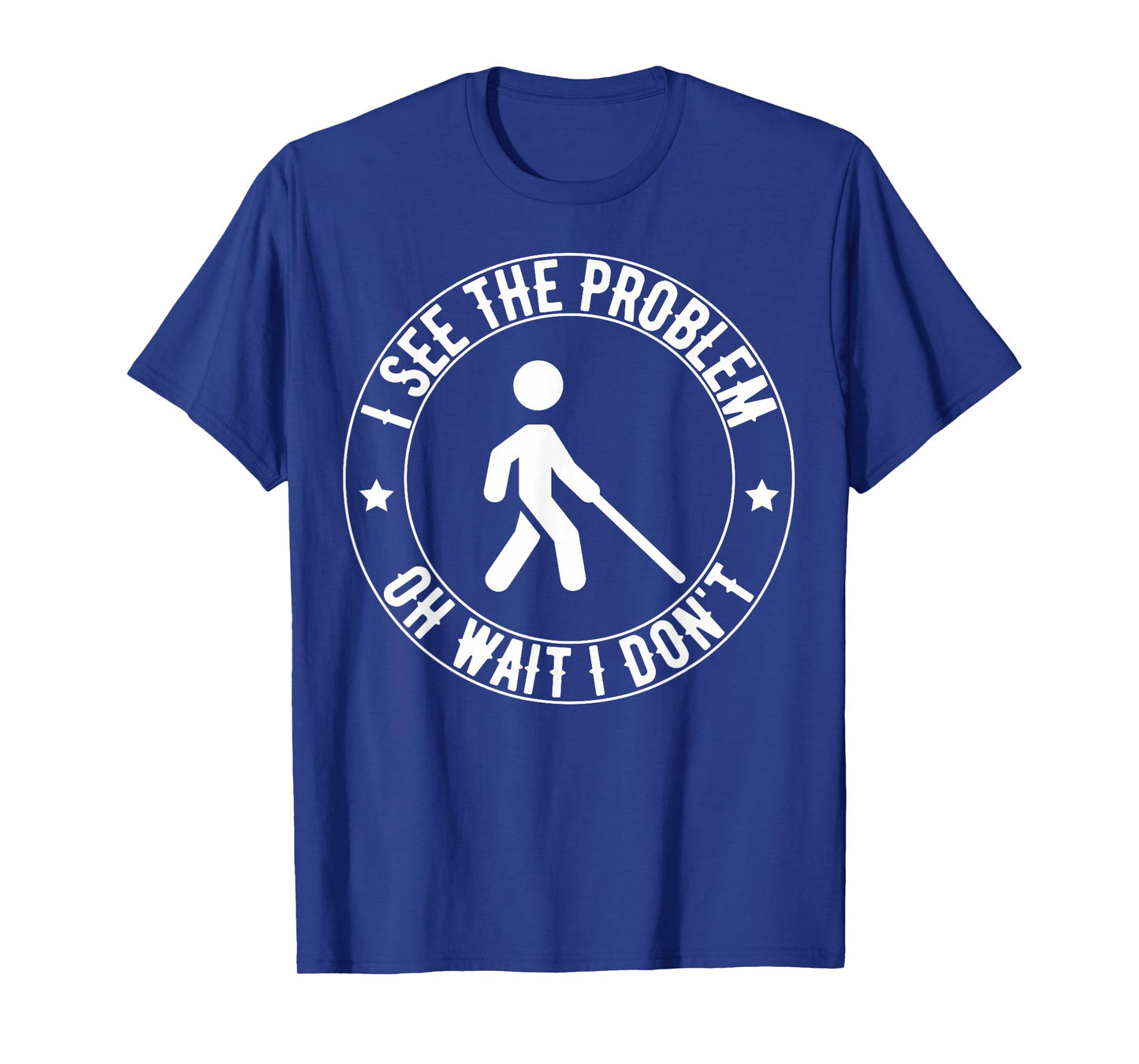 Funny Blind Braille Visually Impaired Blindness T-Shirt