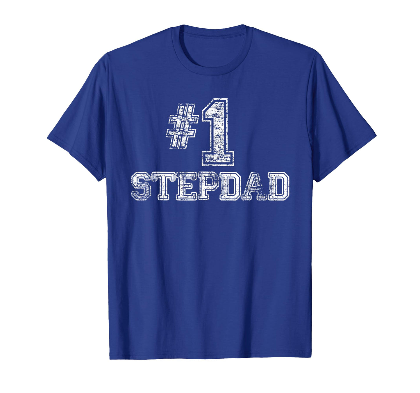 #1 StepDad T Shirt Step Dad Number One Father's Day Gift Tee T-Shirt