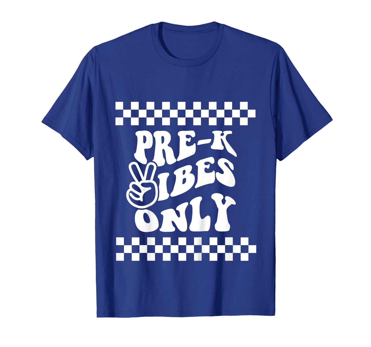 Pre K Vibes Only Retro Girl First Day of PreK Boy Toddlers T-Shirt