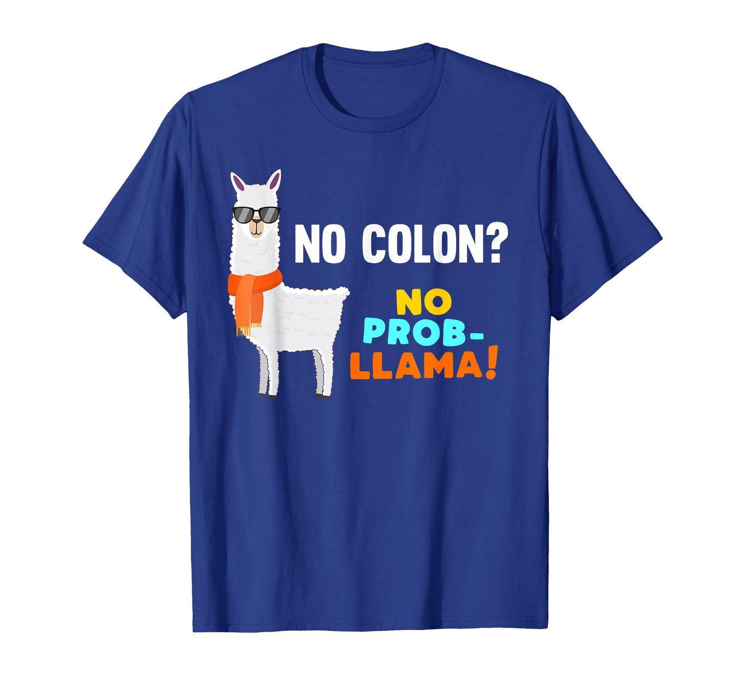 No Prob-Llama Colon Removal Colectomy Surgery Survivor Gifts T-Shirt