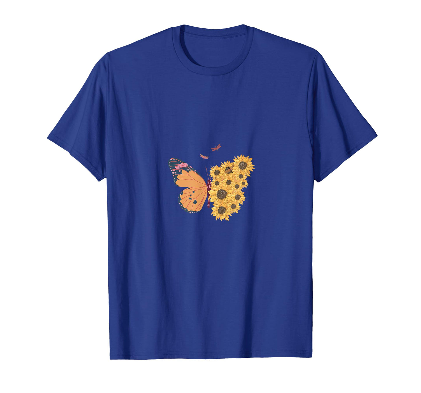 Sun Flower Butter Fly Summer Vibe T-Shirt for Men Women