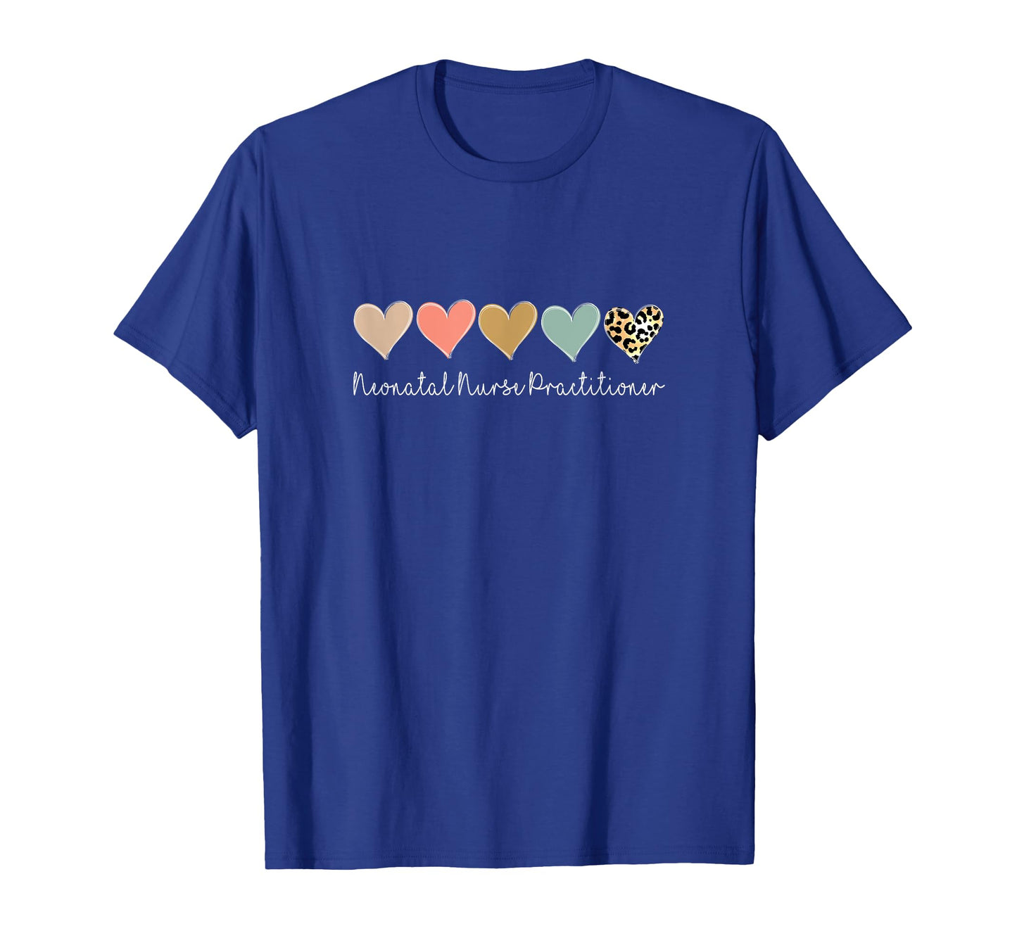Neonatal Nurse Practitioner, Leopard Newborn NICU Nurse T-Shirt