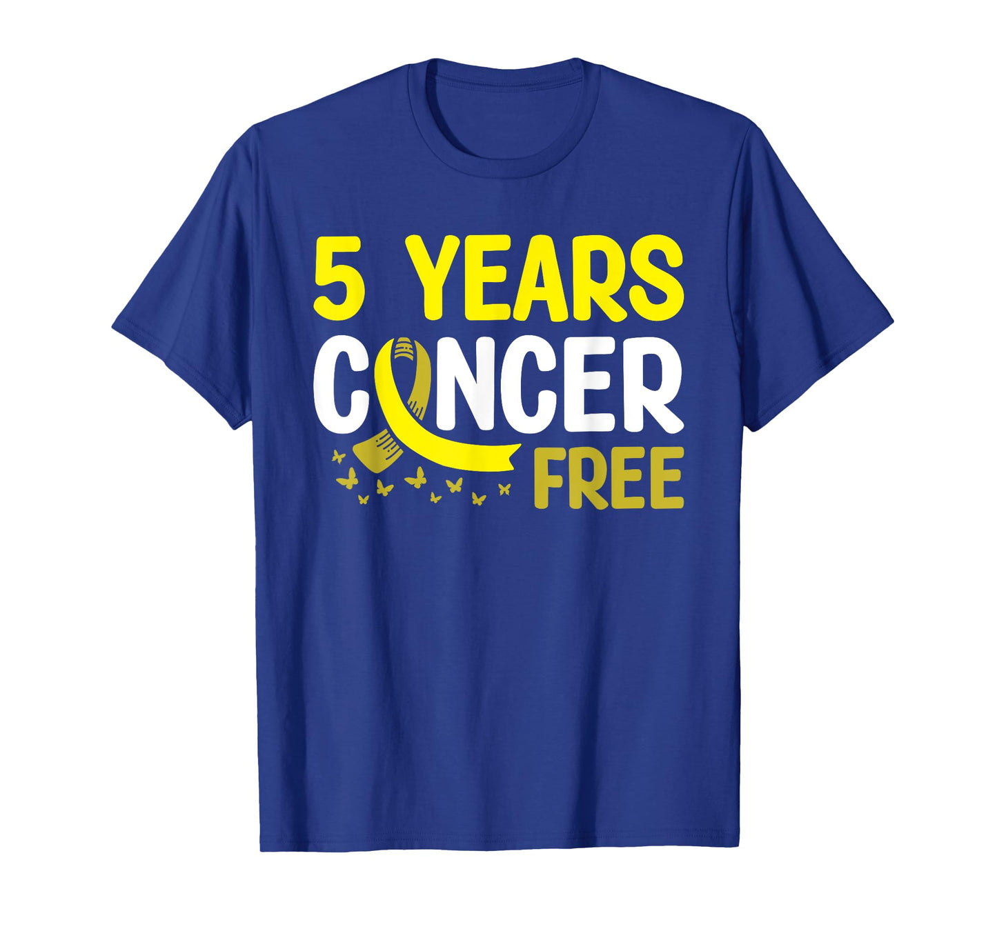 Bone Cancer Awareness 5 Years Cancer Free T-Shirt