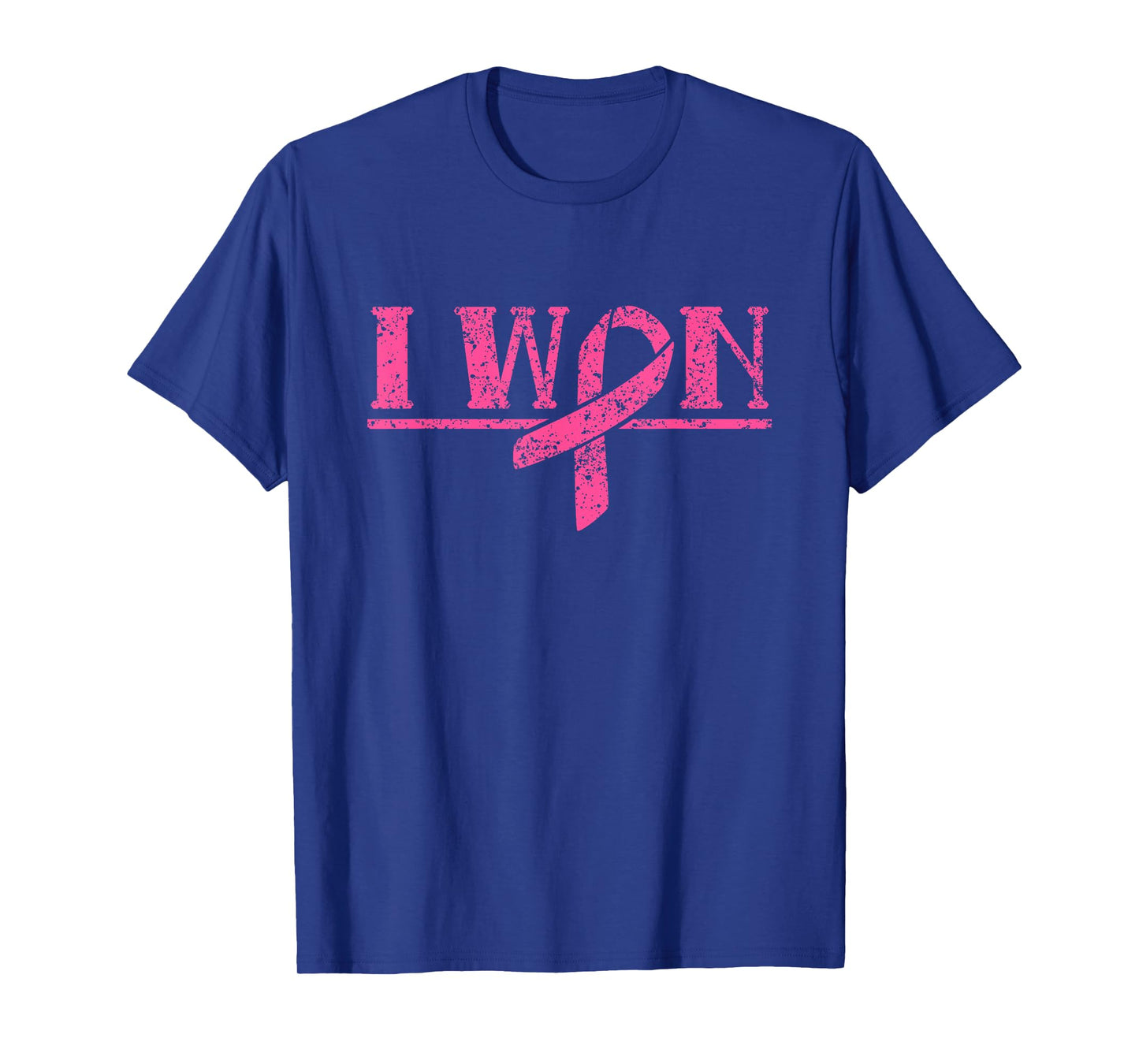 I Won Fight Awareness Pink Support Breast Cancer T-Shirt