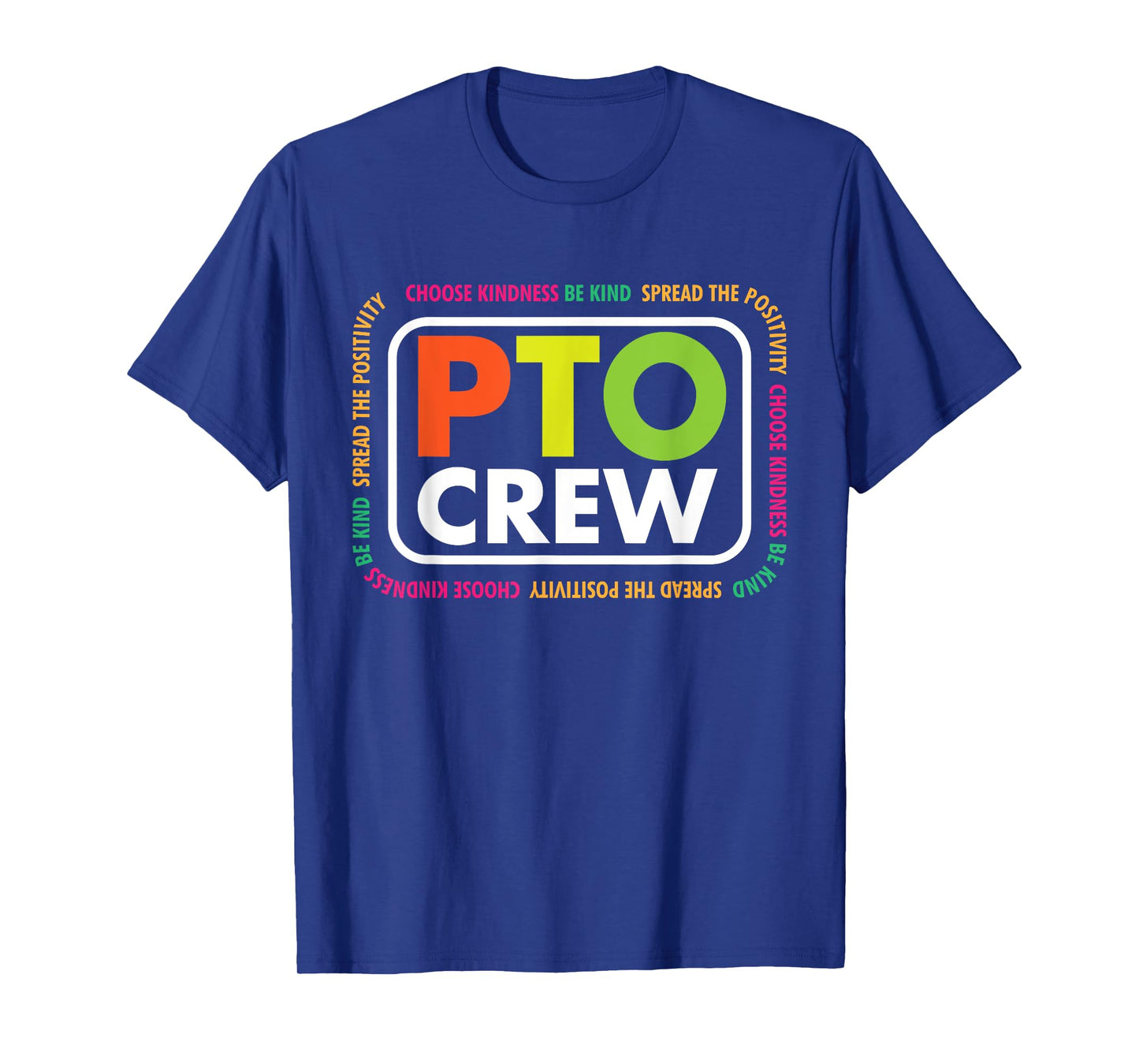 PTO Crew School Volunteer Parent Teacher Organization Team Men Women T-Shirt