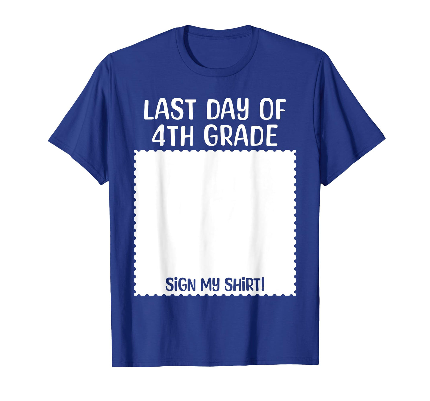 Bruh It's My Last Day of 4th Grade Funny Graduation Sign My T-Shirt