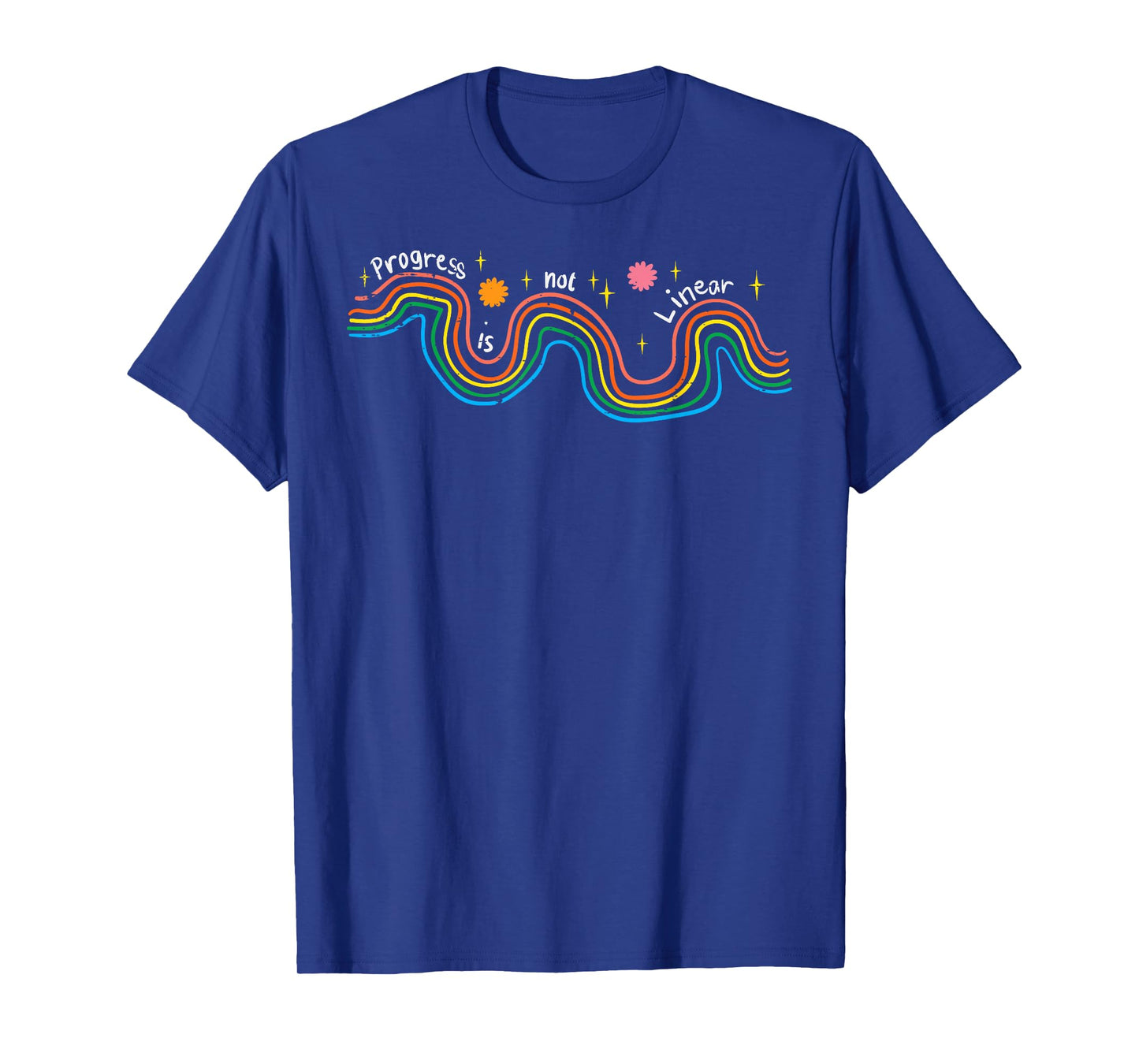 Special Education Teacher Progress Not Linear Sped Women Men T-Shirt