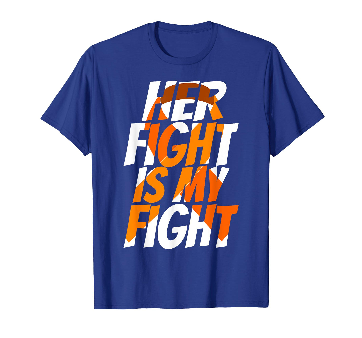 Orange Ribbon for Her Products Leukemia Awareness T-Shirt
