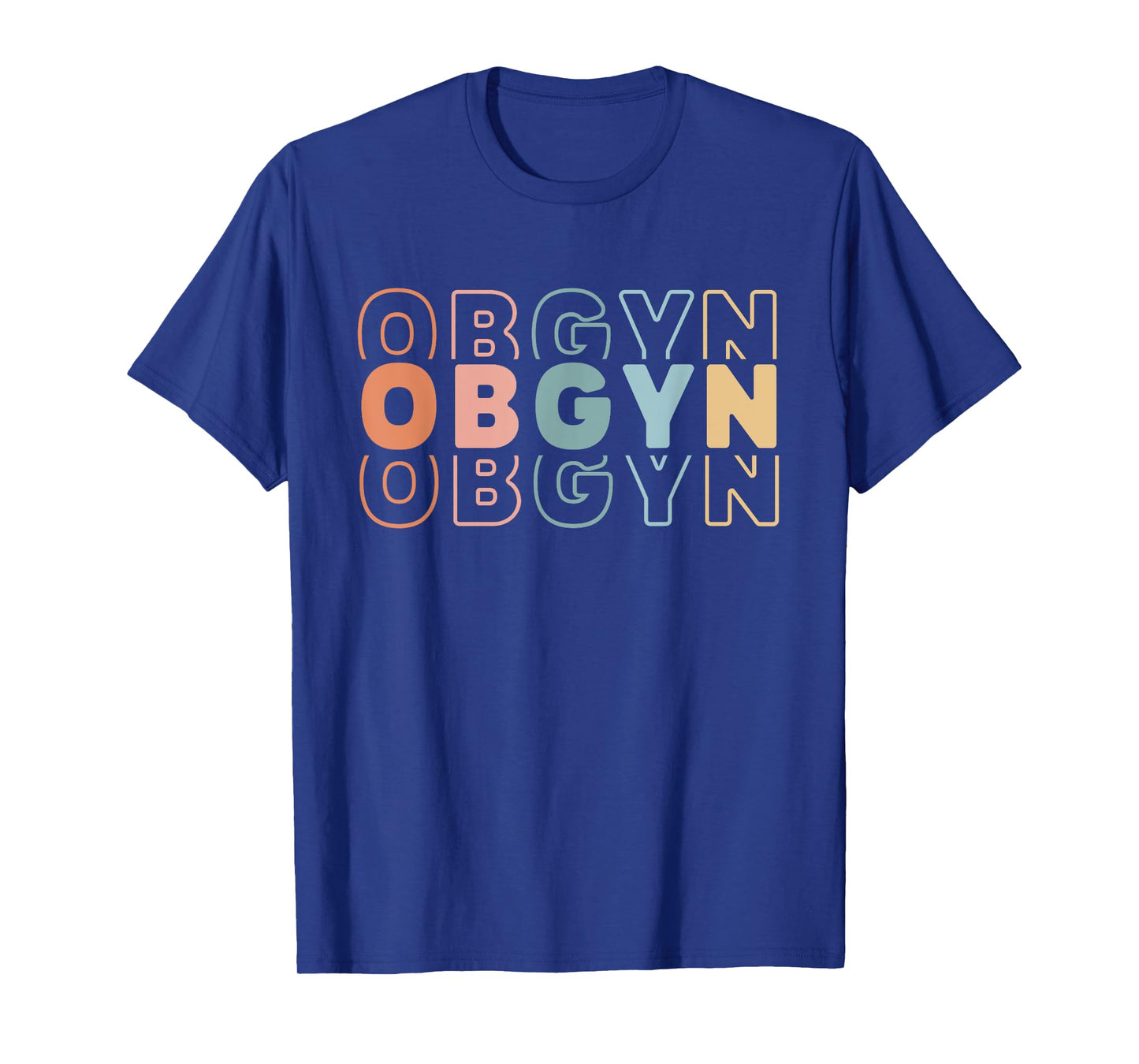 OBGYN Nurse OB/GYN Squad Antepartum Labor Delivery Groovy T-Shirt