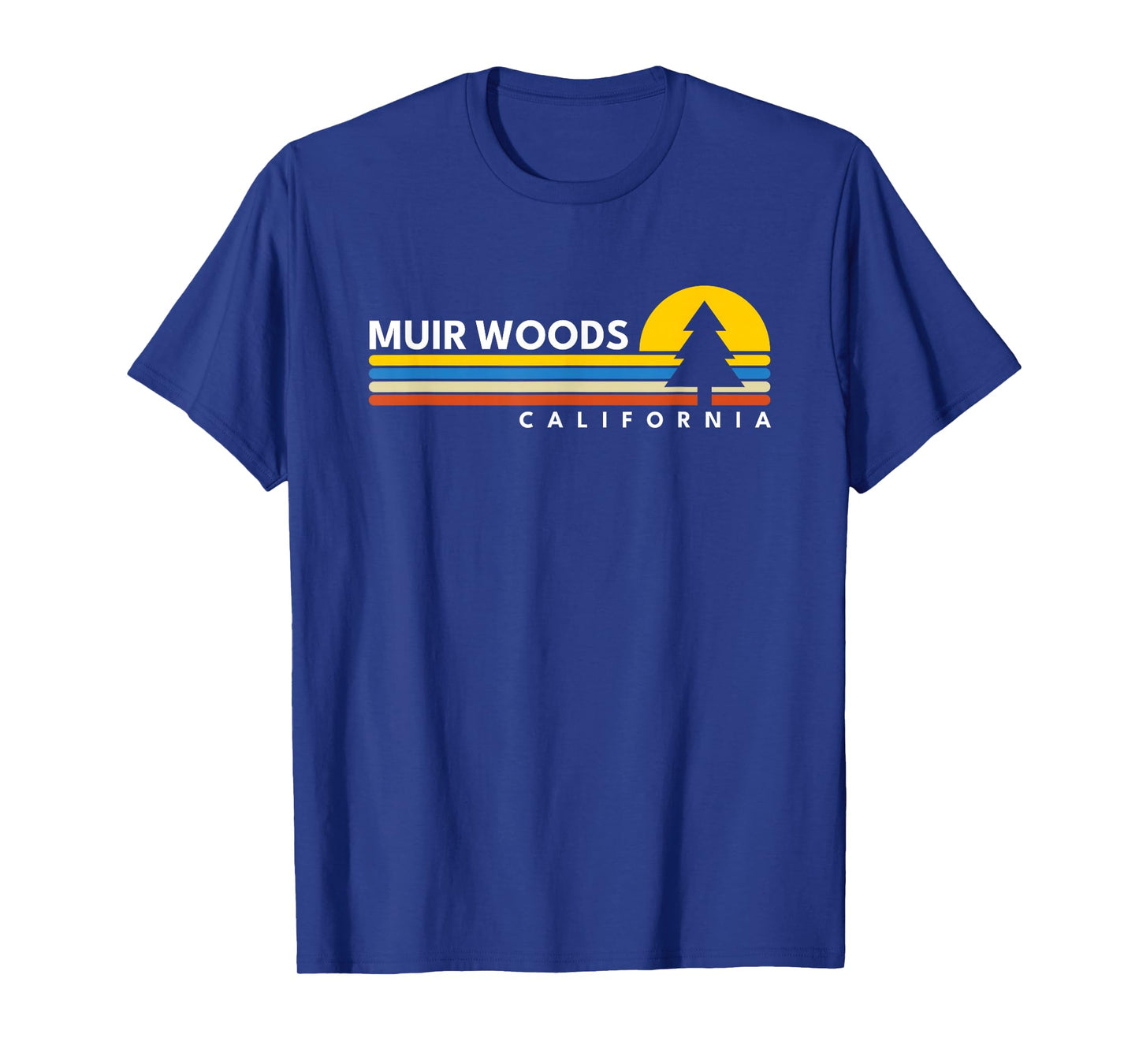 Muir Woods CA Vintage Retro Souvenirs T-Shirt