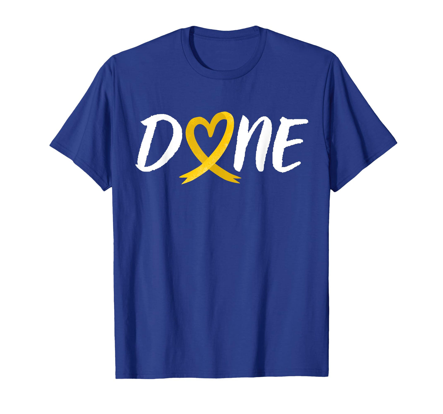 Done Last Day Of Radiation Chemo Sarcoma Bone Cancer Heart T-Shirt