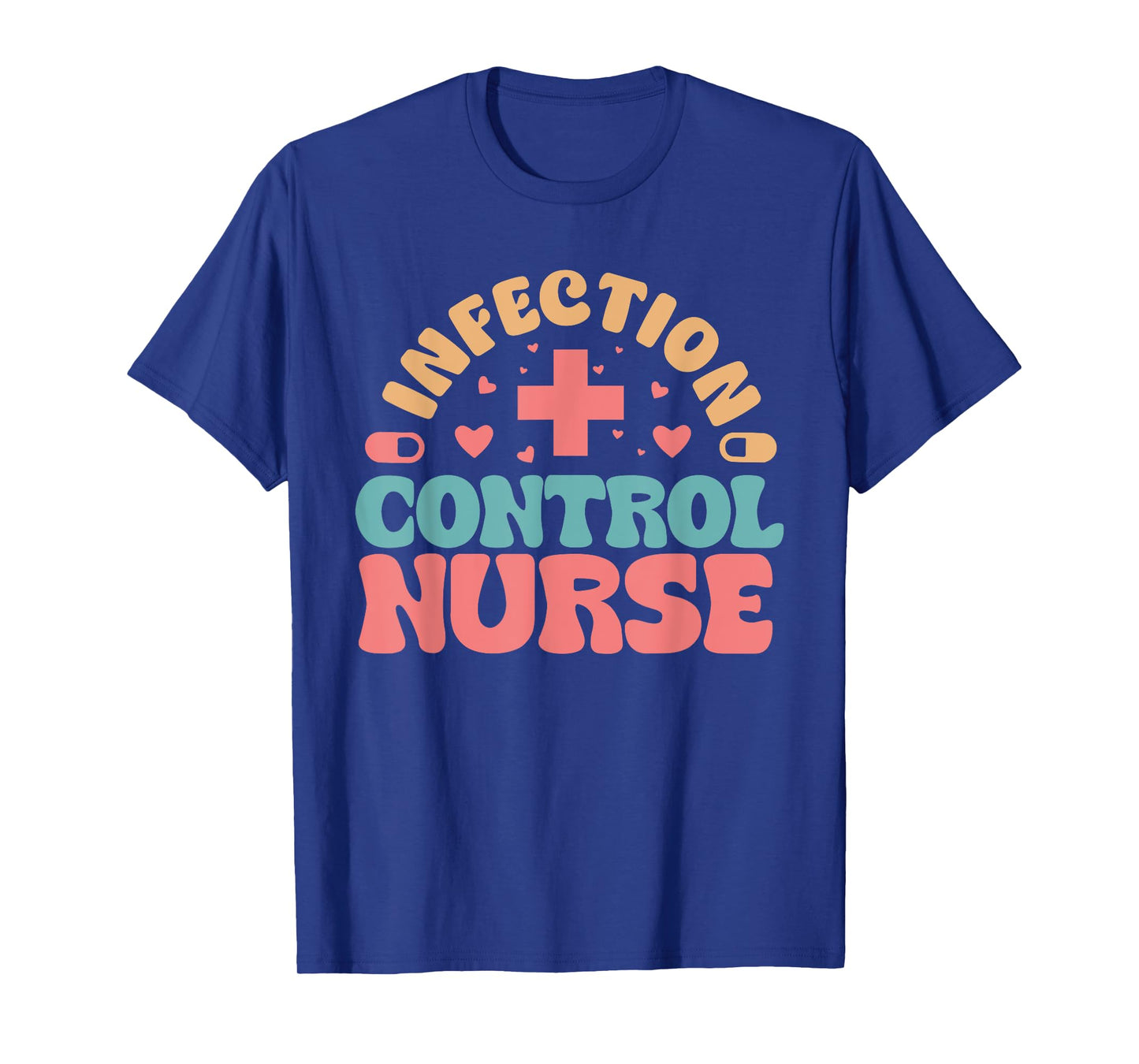 Infection Control Nurse Groovy Infection Control Nursing T-Shirt