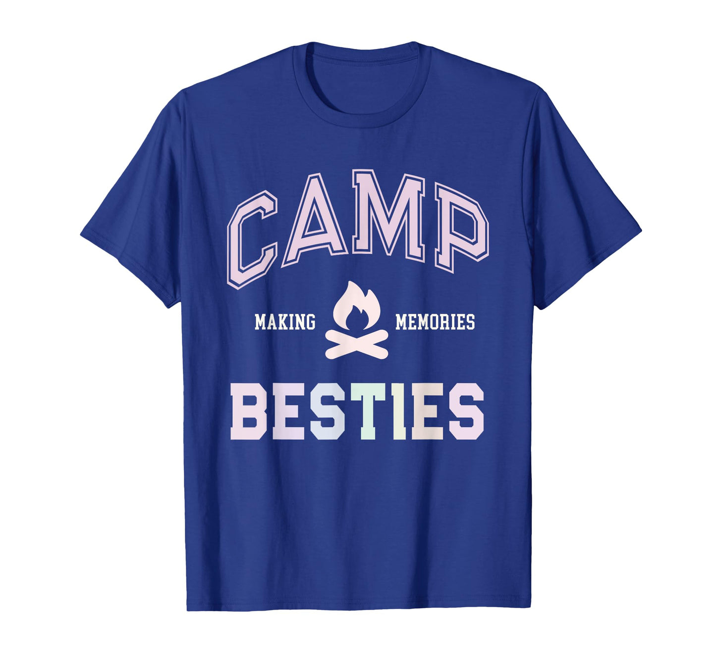 Summer CAMP BESTIES Cousin Campfire Sisters Family Trip Men Women Girls Kids T-Shirt