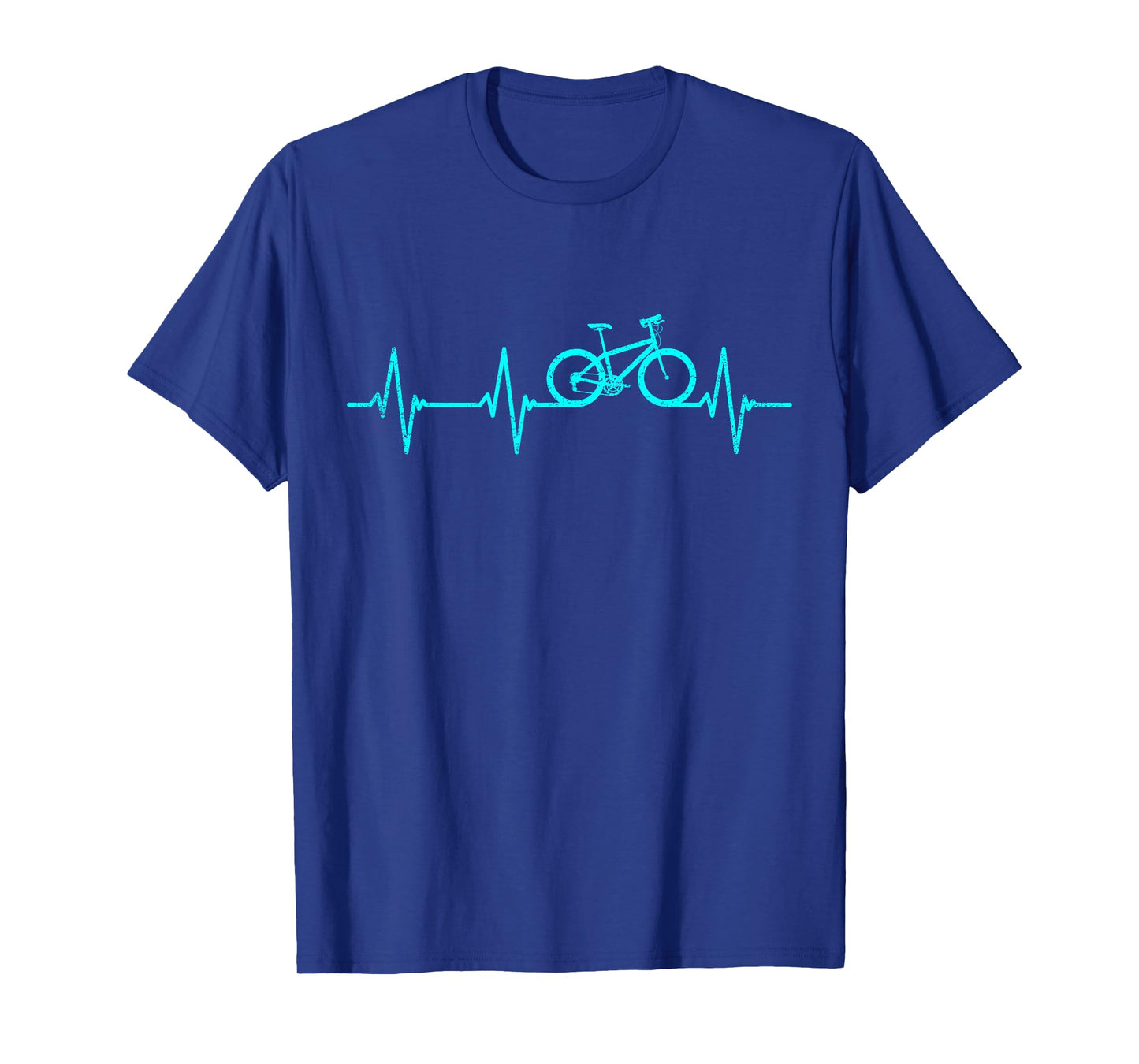 Mountain Bike Heartbeat Cyclist Cool Cycling T-Shirt