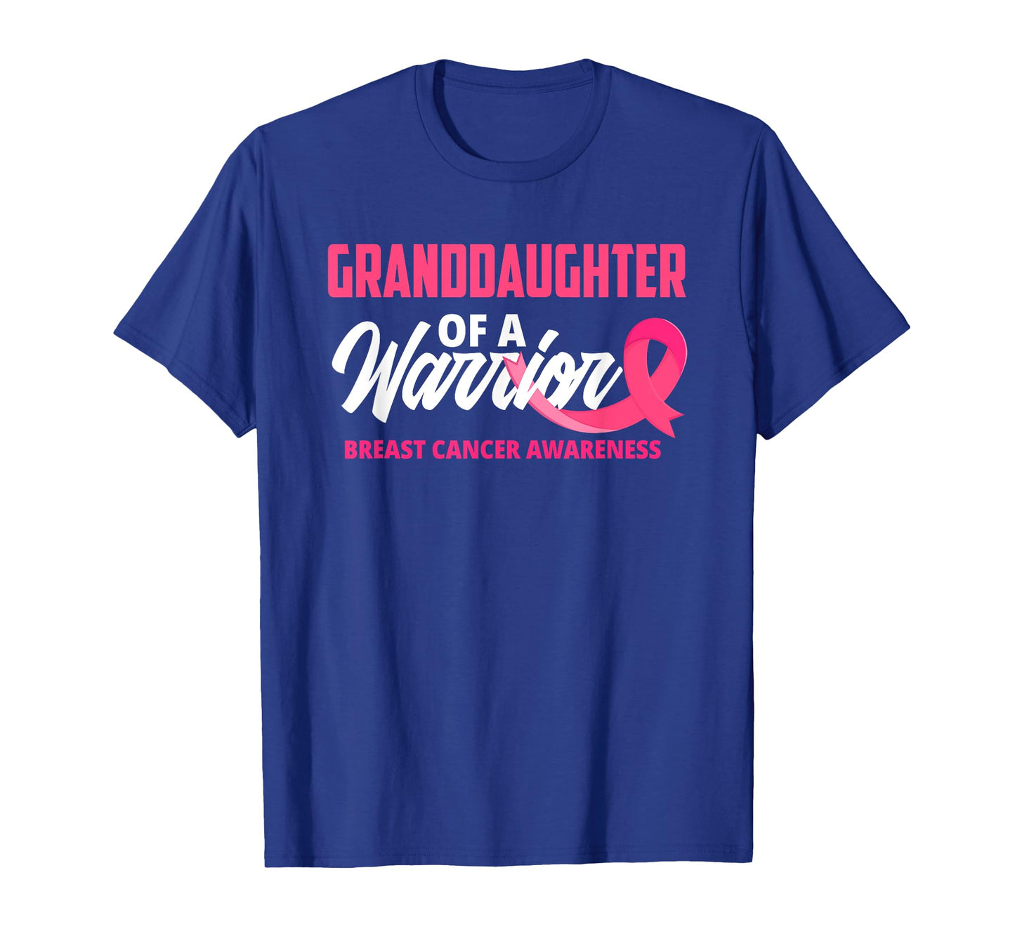 Granddaughter Of A Warrior Breast Cancer Awareness T-Shirt