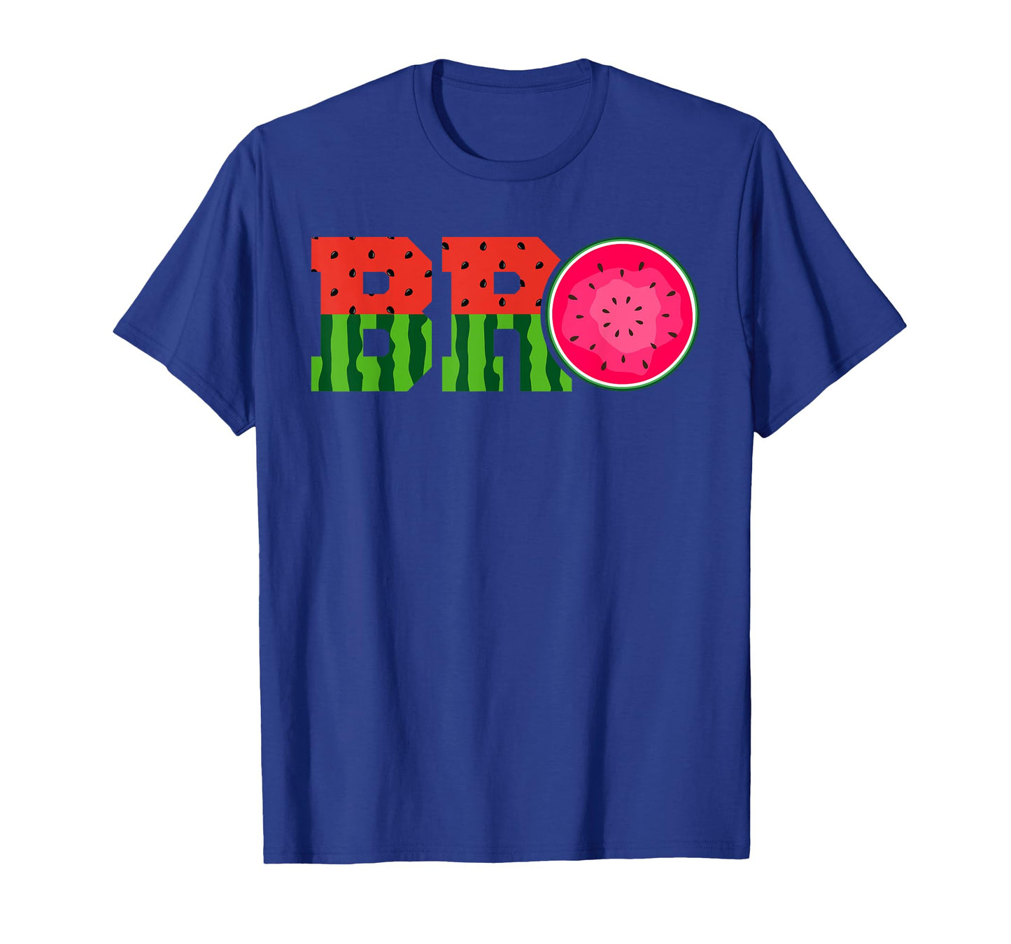 Funny Watermelon Bro Cute Summer Vacation Brother Sibling T-Shirt for Men Women Kids