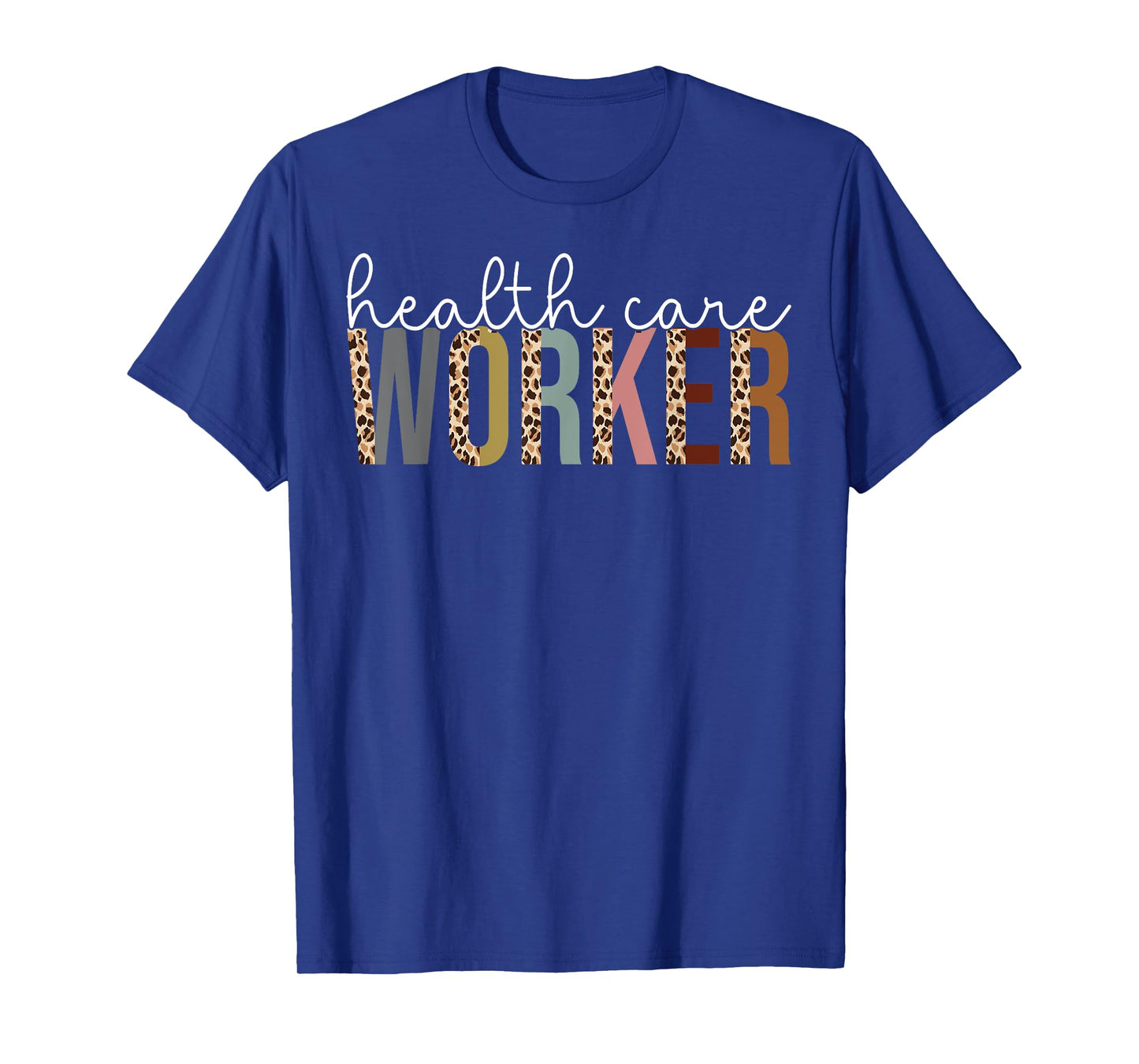Leopard Health Care Worker Appreciation Gift T-Shirt