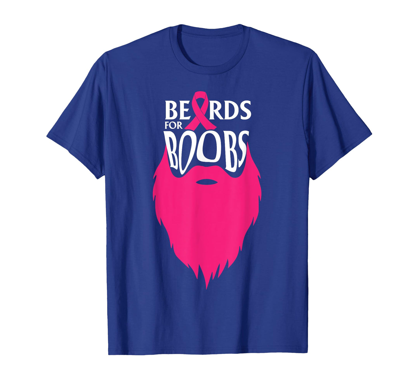 Beards For Boobs, Breast Cancer Awareness T-Shirt