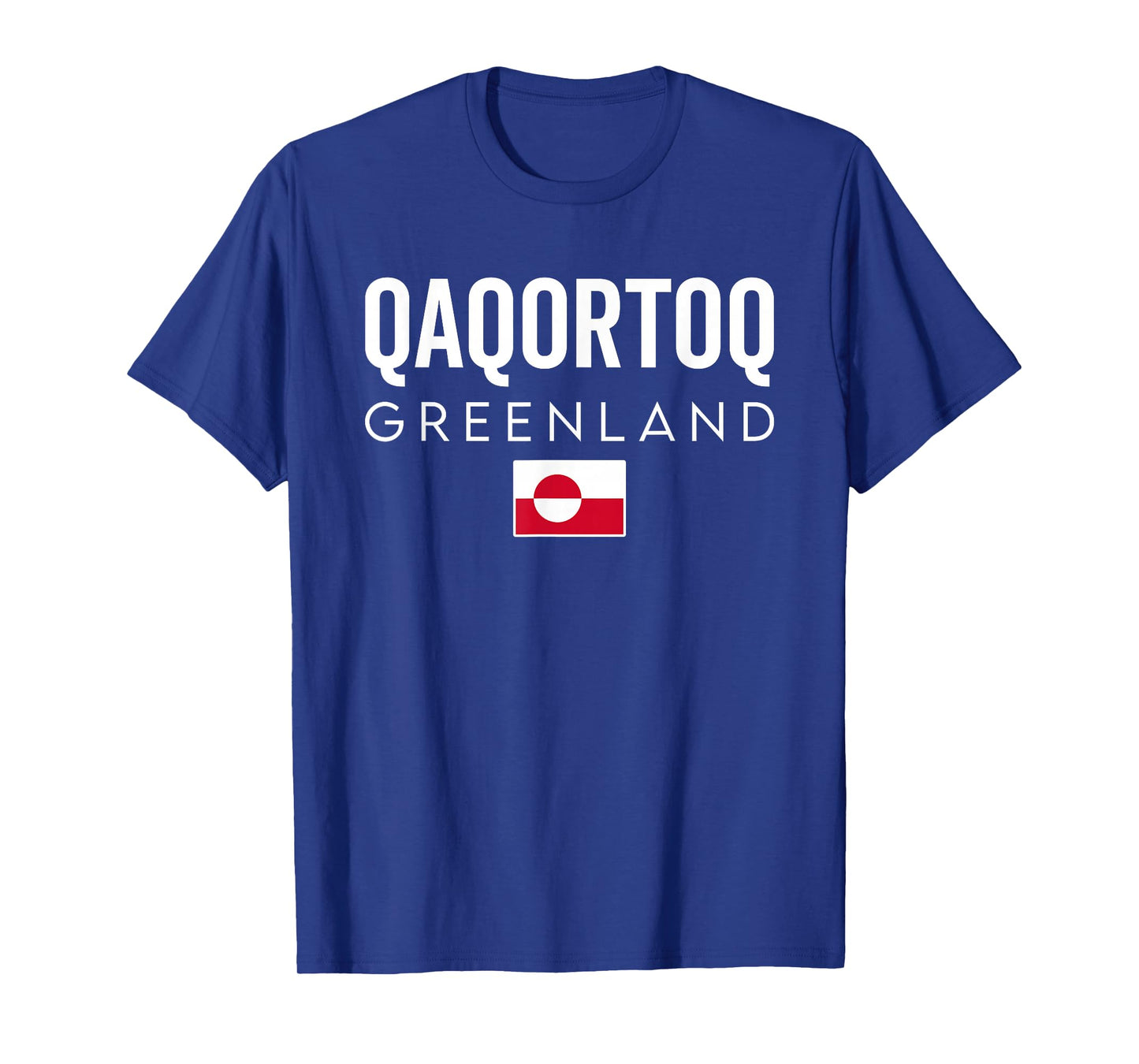 Qaqortoq Greenland Flag Vacation Travel Souvenir T-Shirt