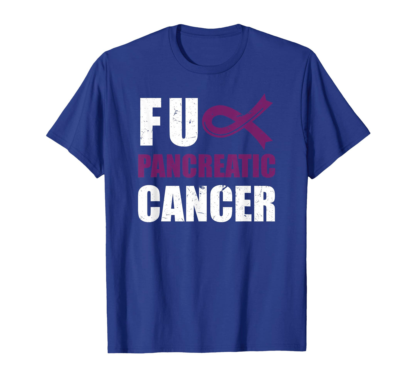 FU Pancreatic Cancer | Awareness Ribbon Purple T-Shirt