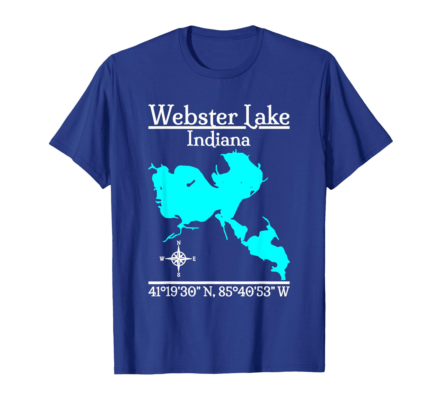 Webster Lake - Indiana T-Shirt