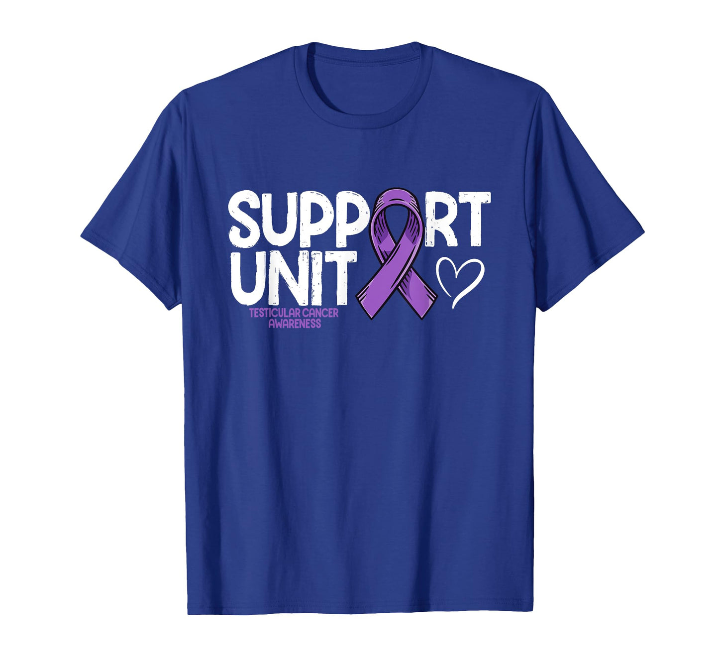 Testicular Cancer Support Unit Testicular Cancer Awareness T-Shirt
