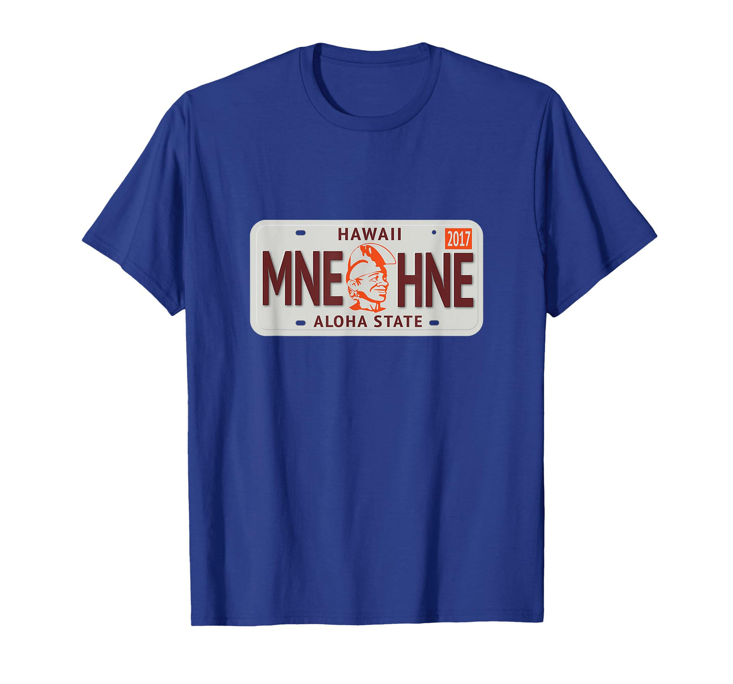 Retro Hawaiian License Plate feat. the Menehune T-Shirt
