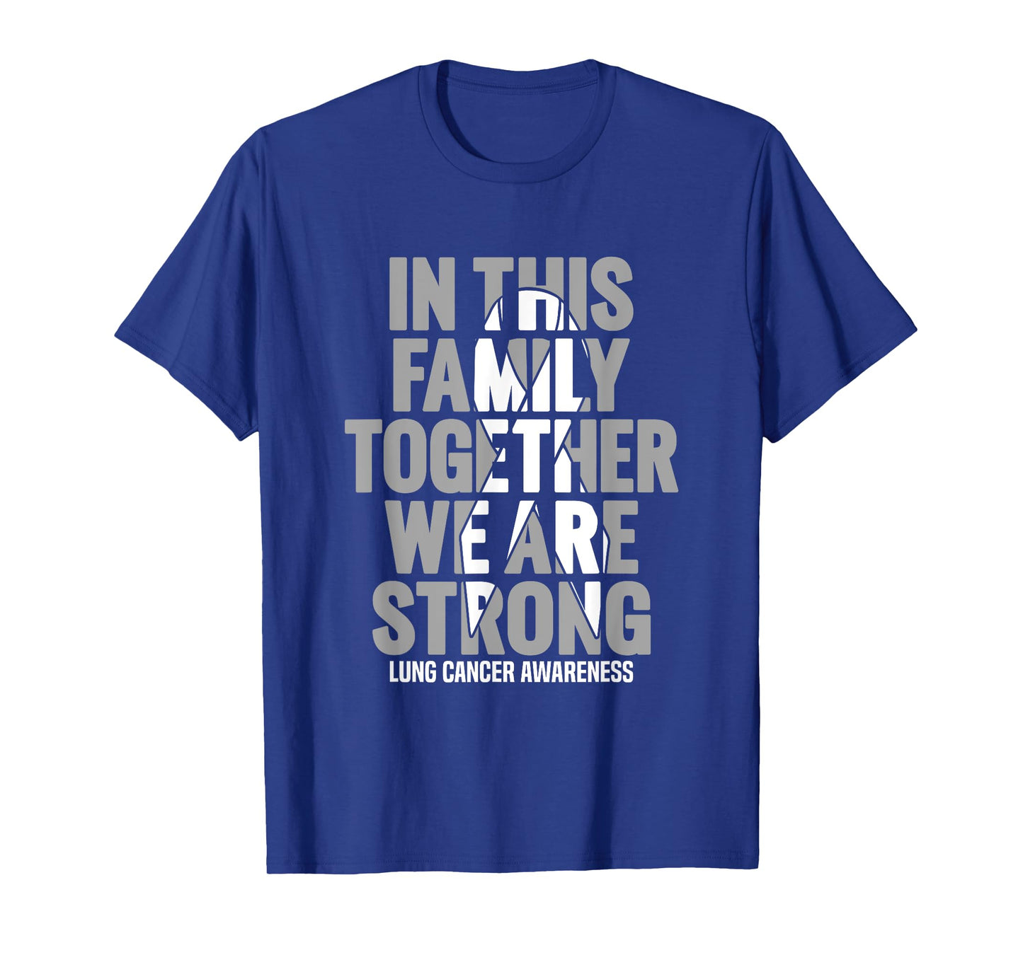 Lung Cancer Support Shirts Family Lung Cancer Awareness T-Shirt