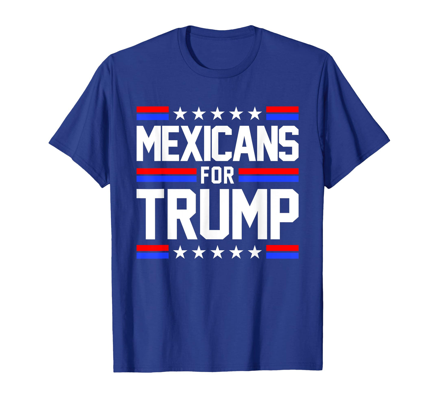 Mexicans For Trump 2024 Mexico USA Friendship Flag President T-Shirt