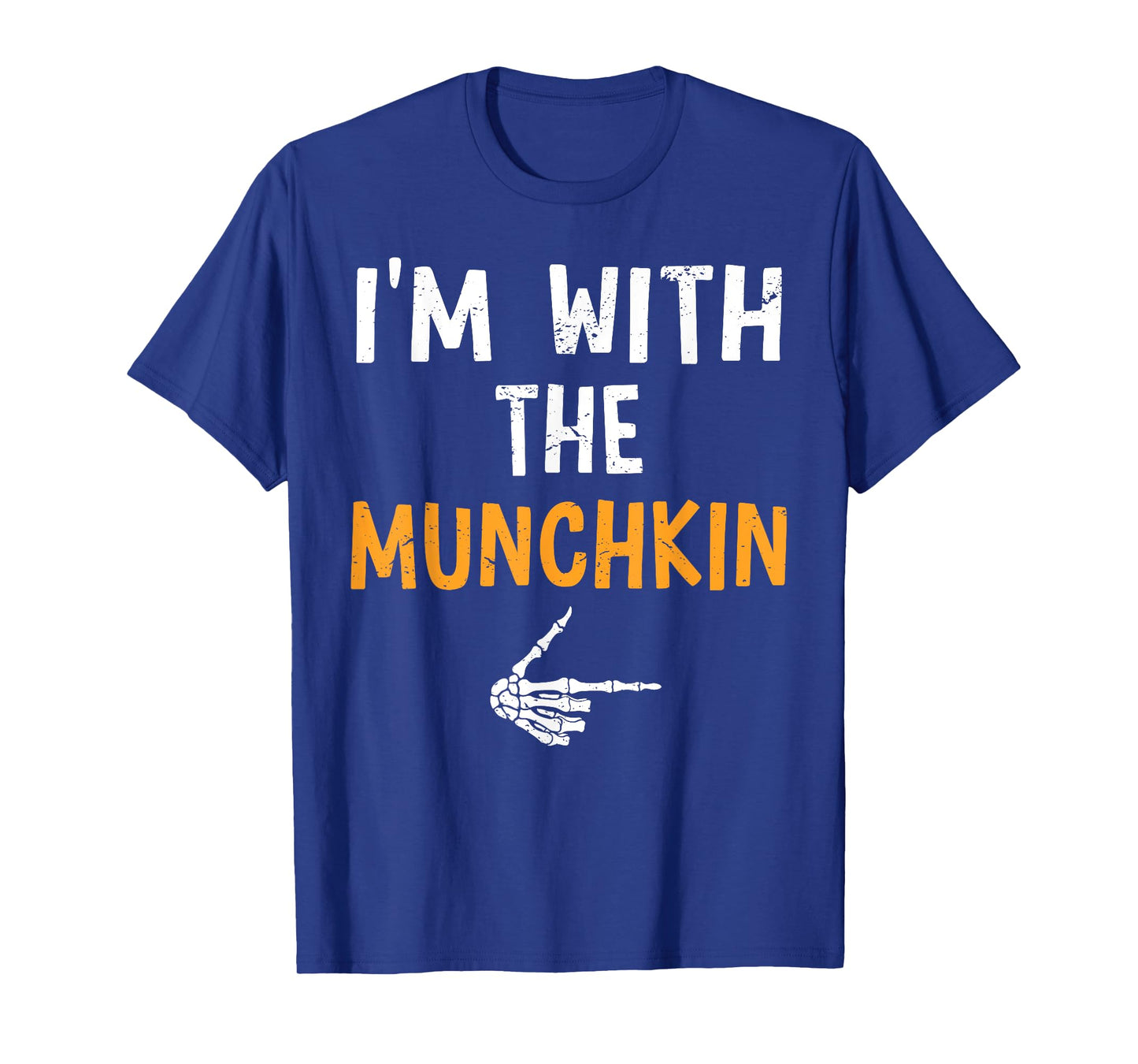 I'm with The Munchkin Costume Halloween Matching Couple T-Shirt