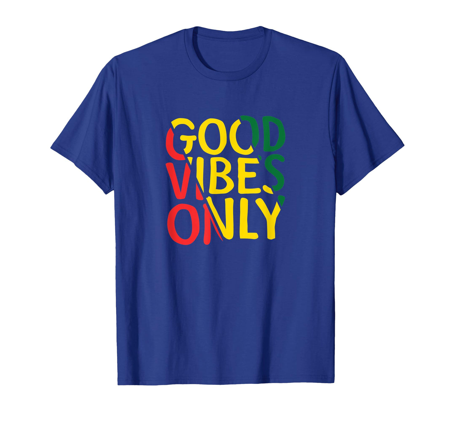 Good Vibes Only Jamaican Reggae T-Shirt