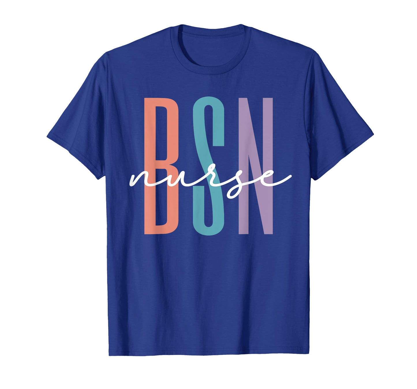 Cute BSN Graduate Registered Nurse Graduation BSN RN Rainbow T-Shirt