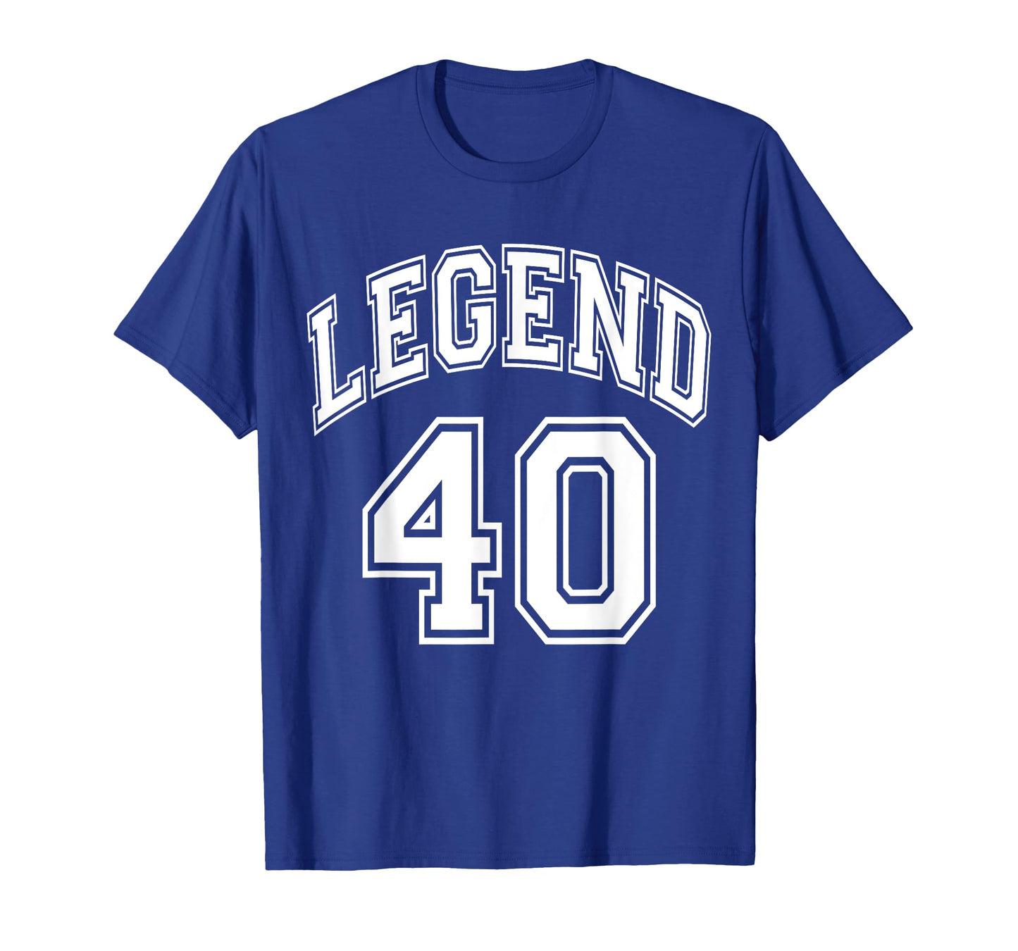 Legend 40 Number Varsity Team - 40th Birthday & 40 Years Old T-Shirt