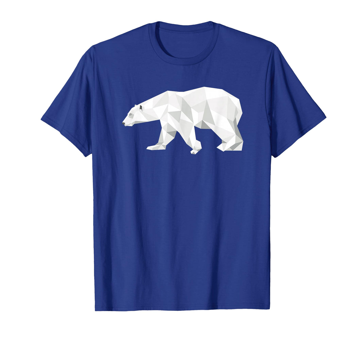 Cool Polar Bear Geometric Pattern Boho Art Christmas Animal T-Shirt