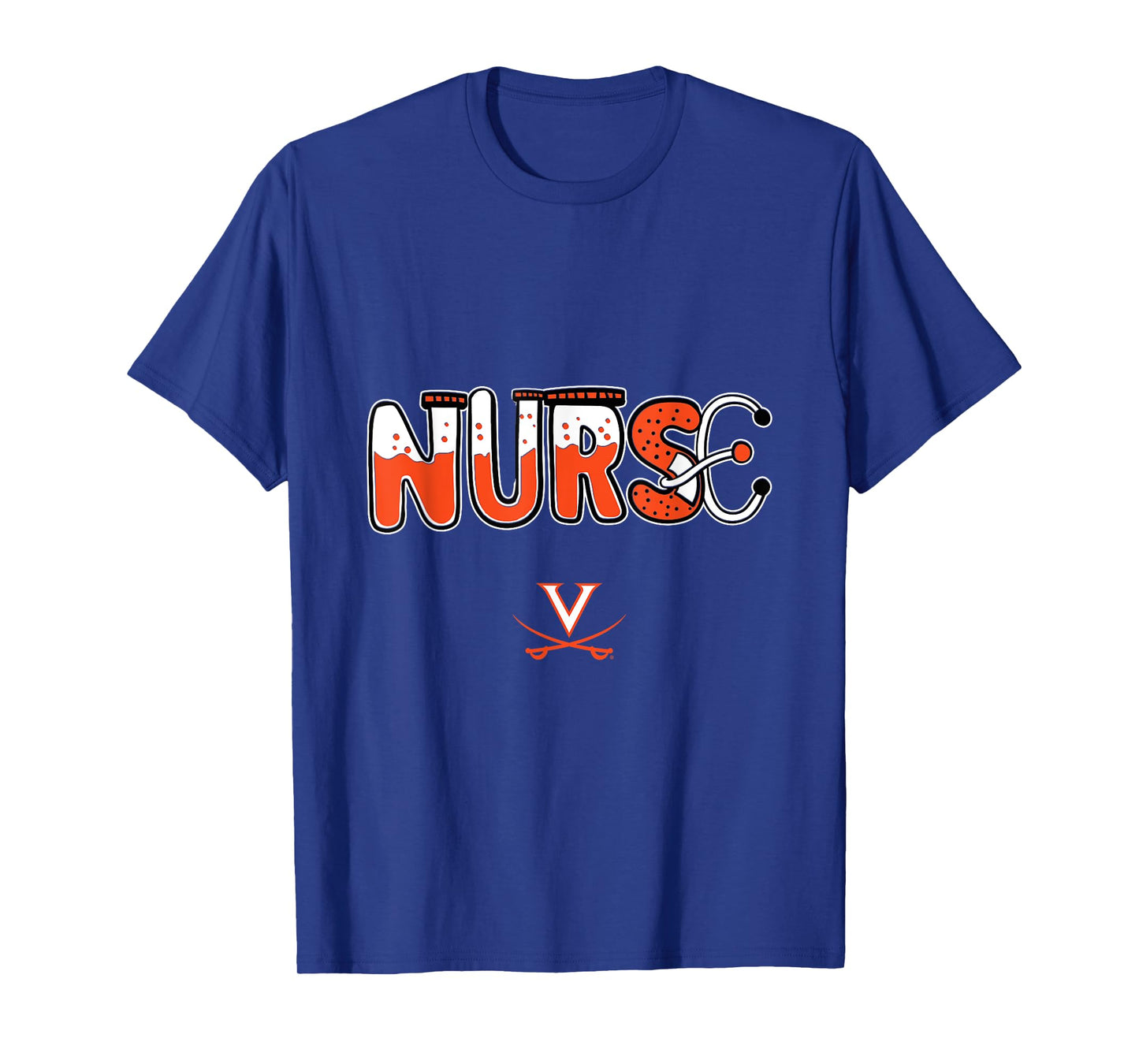 Virginia Cavaliers Nurse Things Team T-Shirt