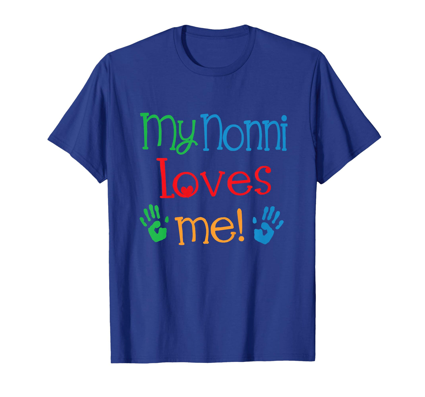 My Nonni Loves Me Grandchild T-Shirt