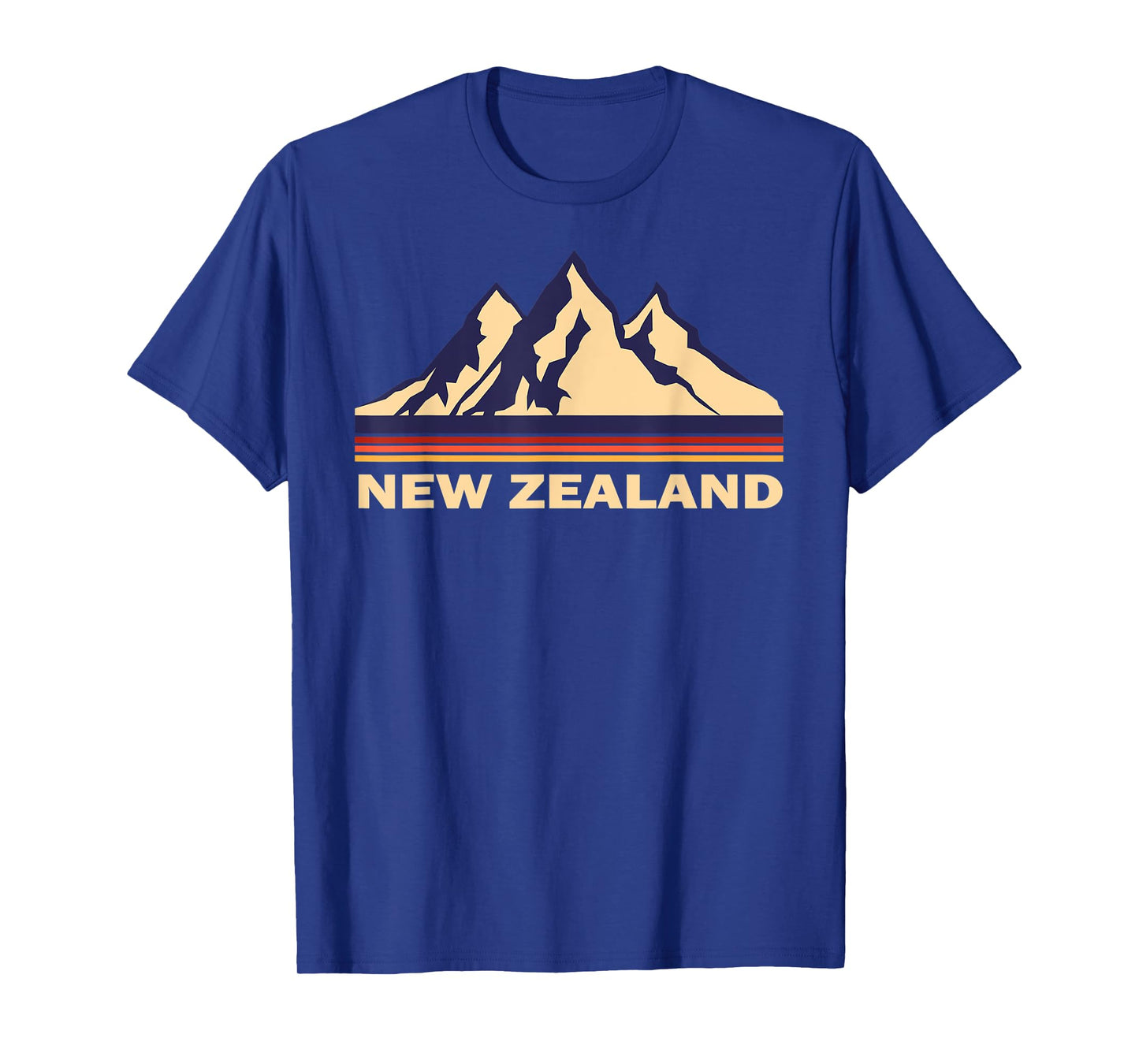 New Zealand Mountains retro T-Shirt