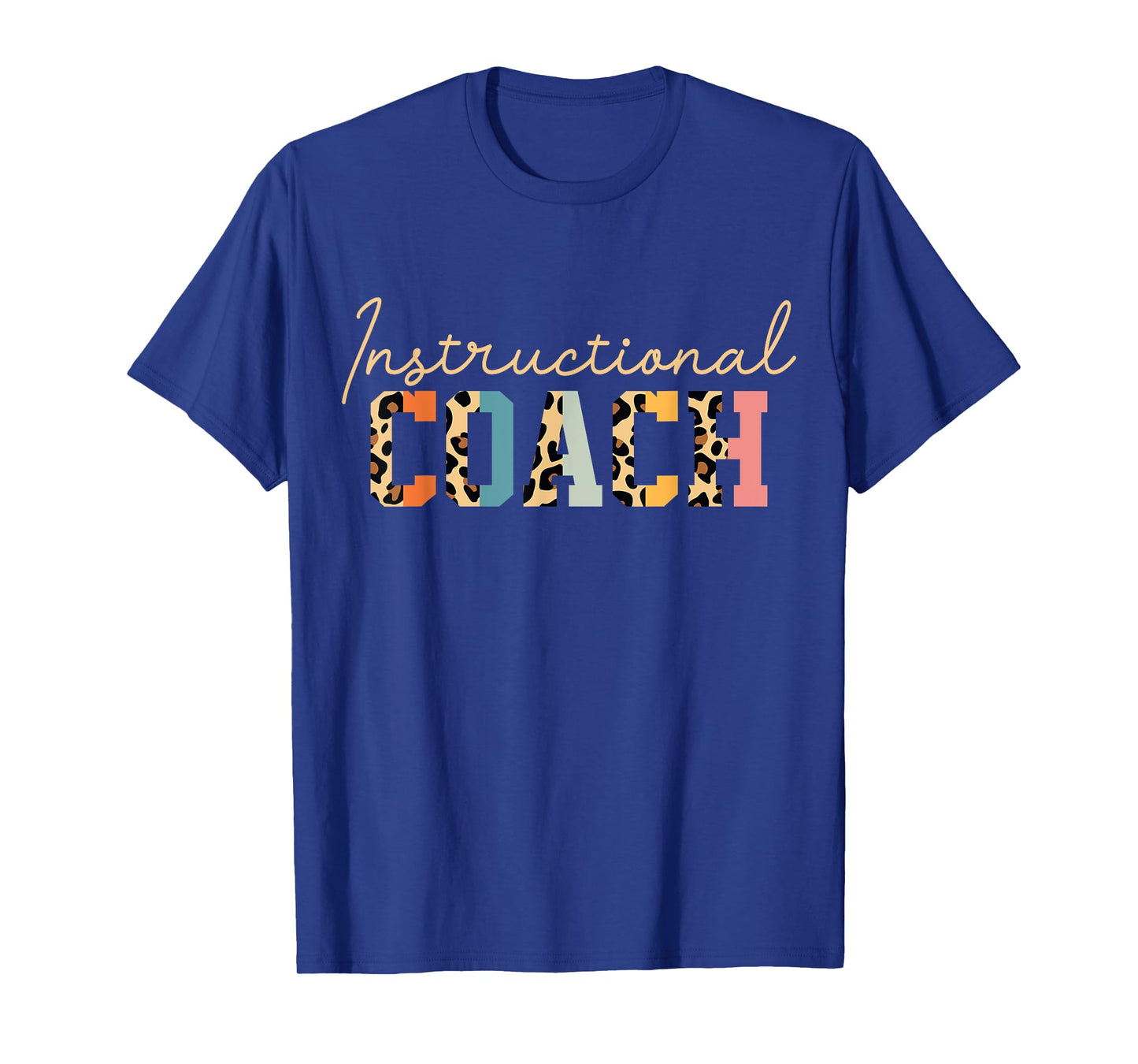 Cute Instructional Coach Leopard Appreciation Day T-Shirt
