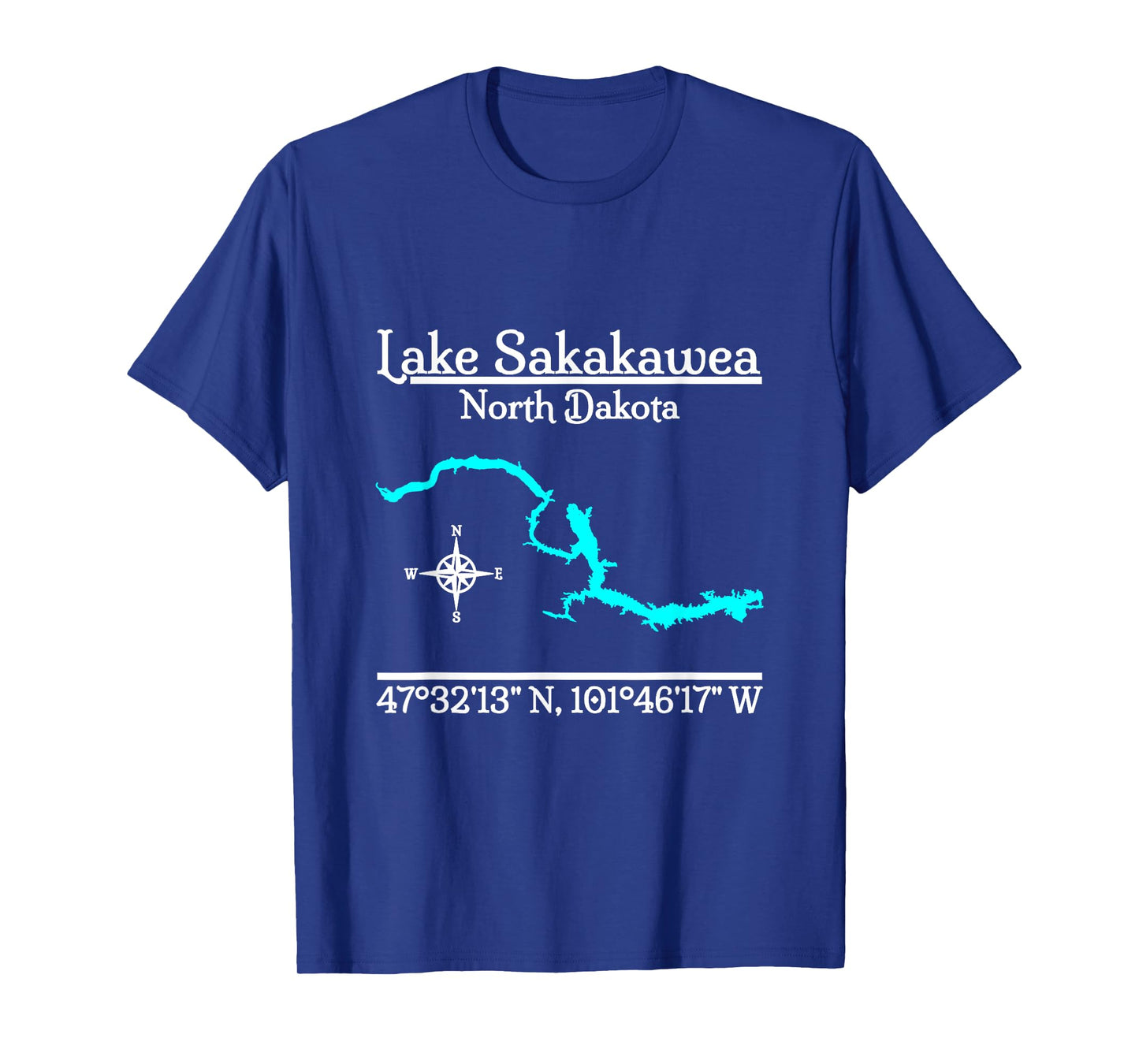 Lake Sakakawea - North Dakota T-Shirt