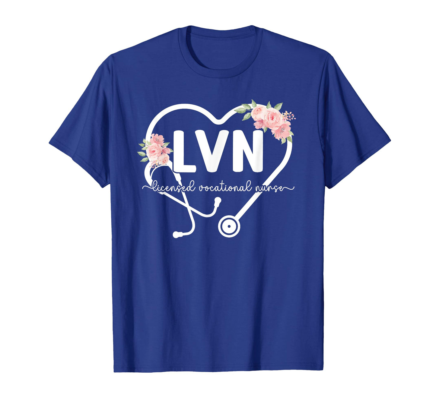 LVN Heart Licensed Vocational Nurse LVN Nursing LVN Nurse T-Shirt