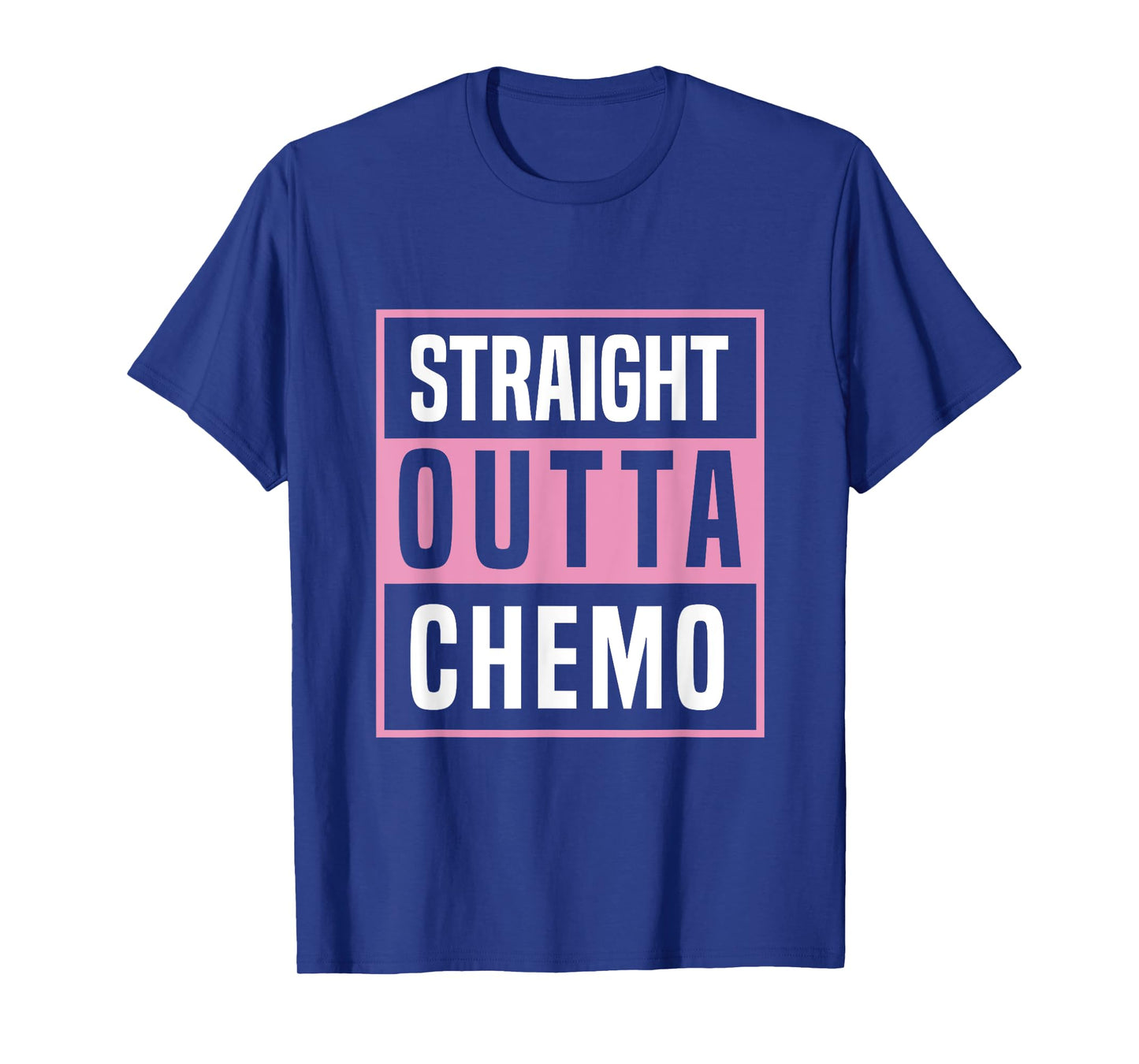 Straight Outta Chemo Breast Cancer Awareness T-Shirt