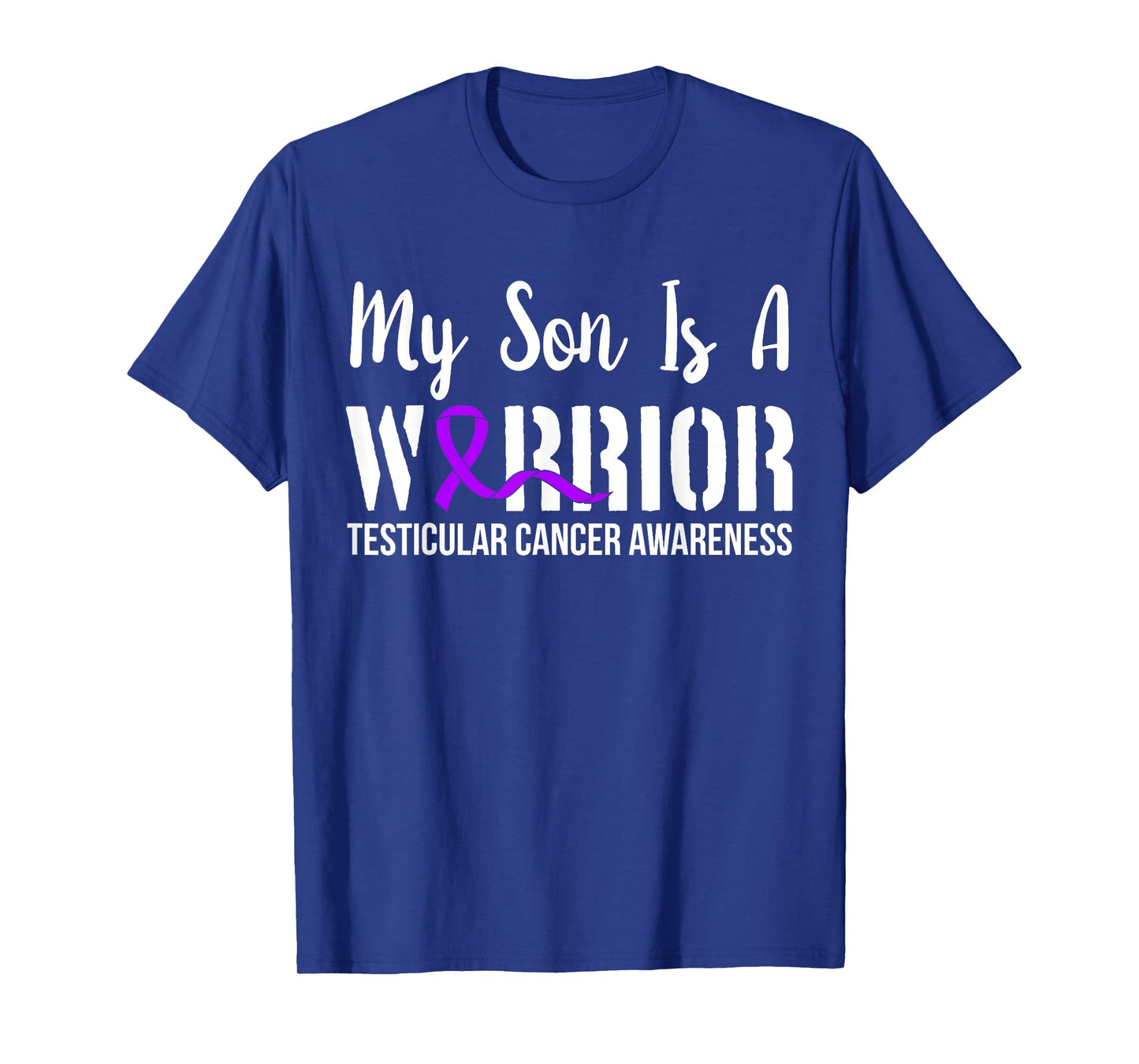 Testicular Cancer Shirt Gifts Awareness Ribbon Survivor T-Shirt