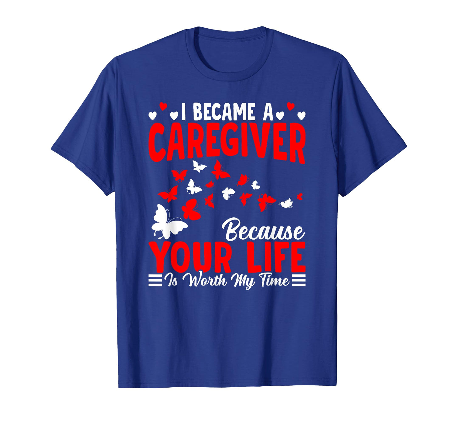 I Became A Caregiver Caregiving Nursing Caretaker Nurse T-Shirt