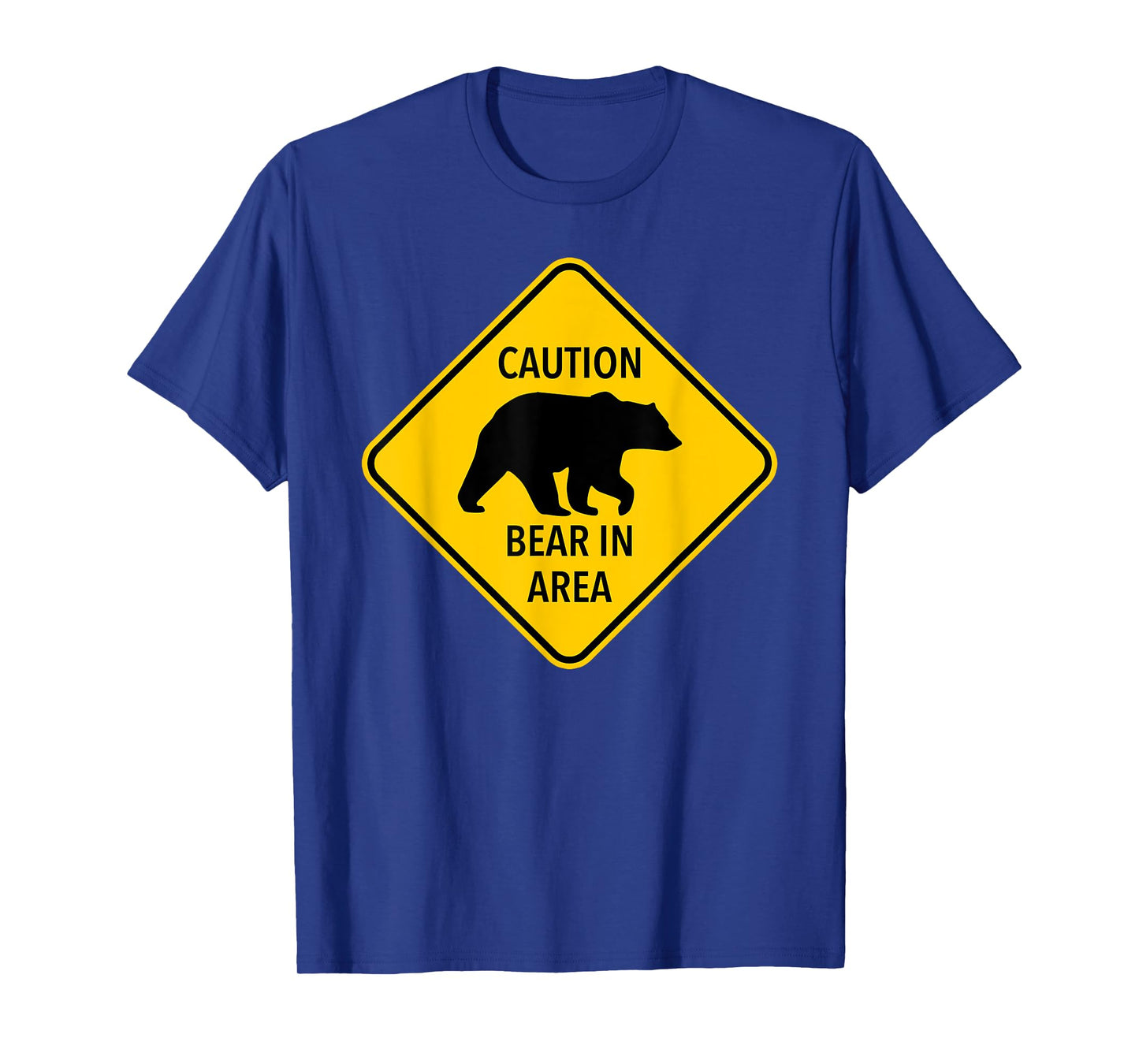 Caution Bear in Area T-Shirt